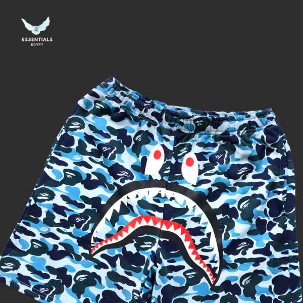 BAPE ABC Camo Shark Sweatshorts