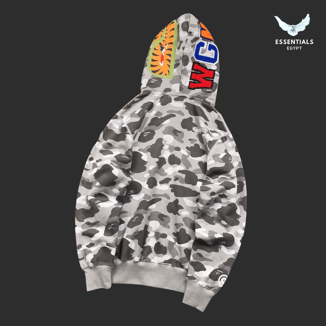 BAPE Hoodie – Classic Earth Tones - ESSENTIALS EGYPT