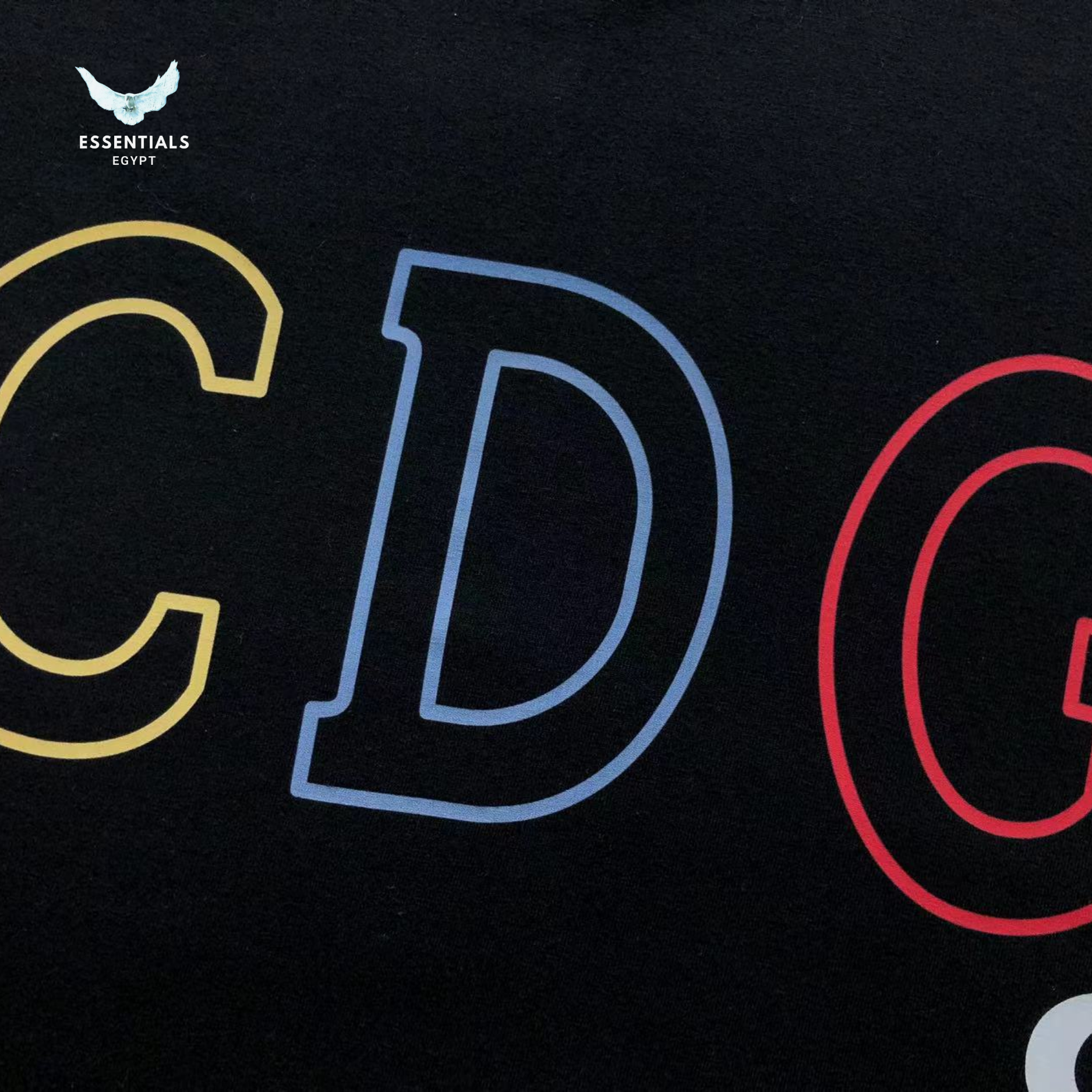 Anti Social Club x CDG T-Shirt – Split Logo - ESSENTIALS EGYPT