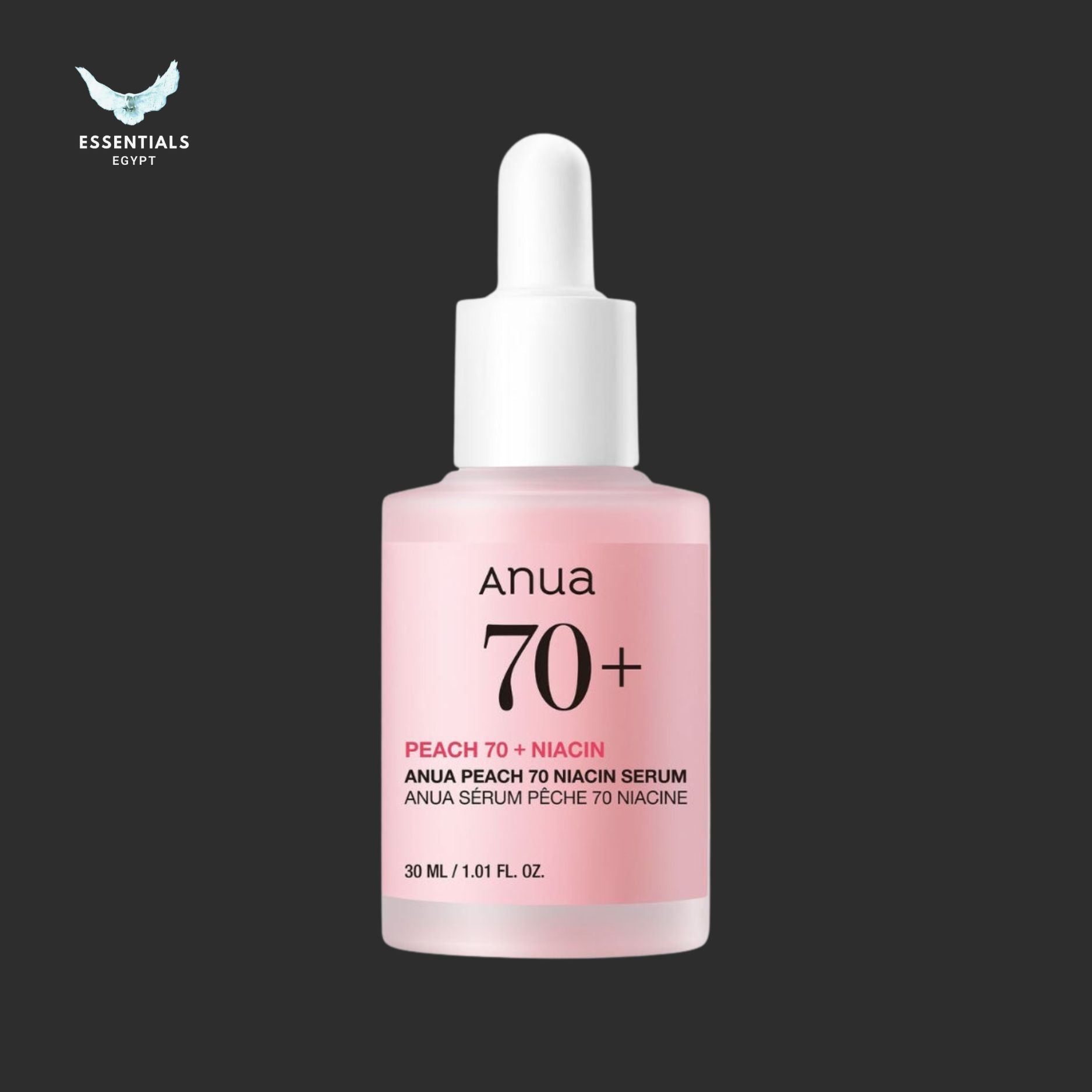 Anua Peach 70% Niacin Serum 30mL – Glow Booster - ESSENTIALS EGYPT