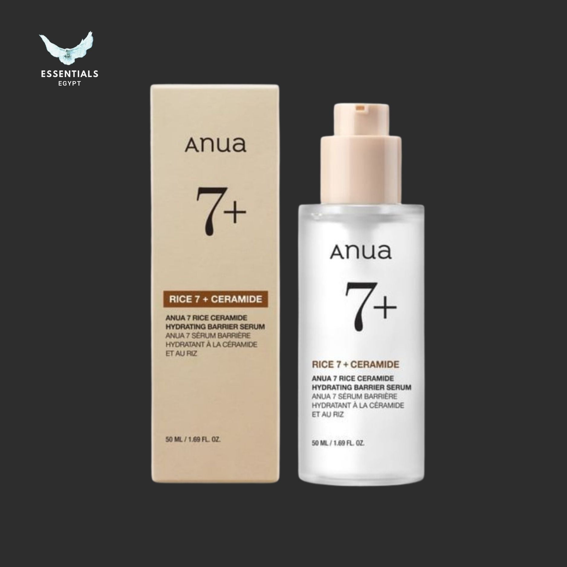 Anua Rice 7 Ceramide Serum – Hydration & Barrier Care - ESSENTIALS EGYPT