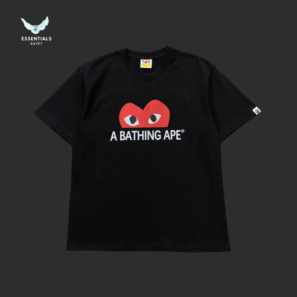 BAPE CDG Heart Tee