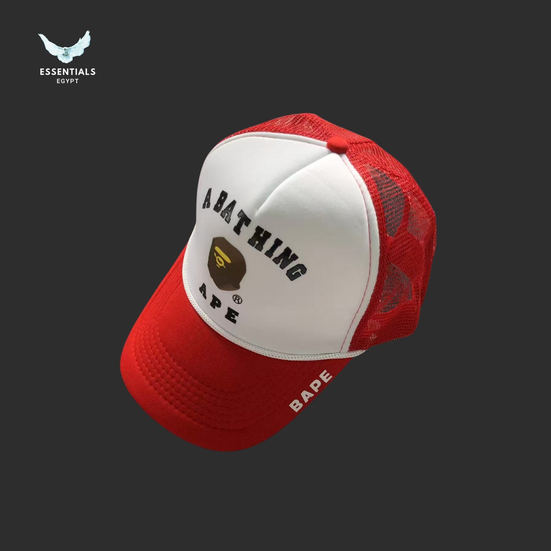 BAPE College Mesh Cap