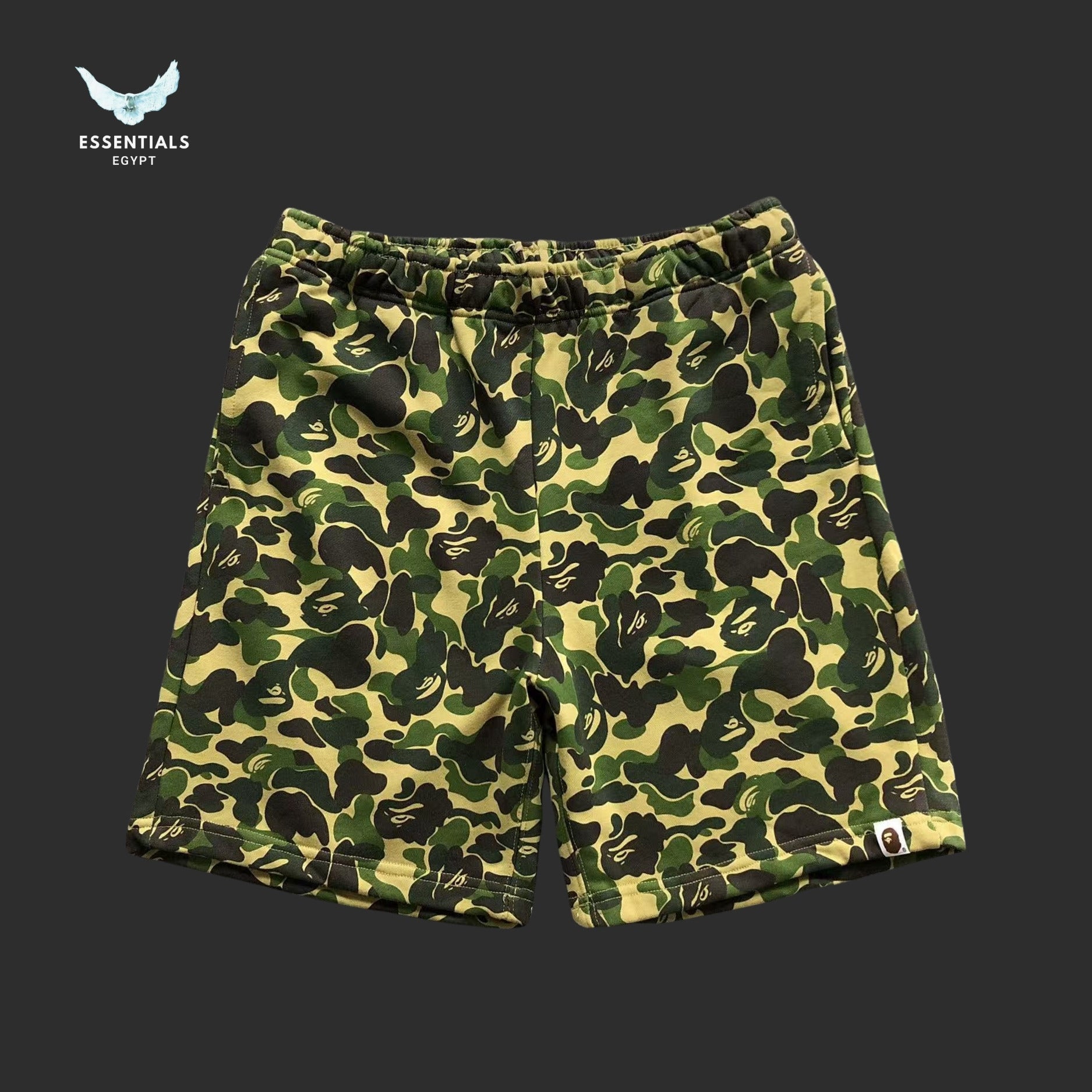 BAPE Bathing Ape 1st Camo Sweat Shorts