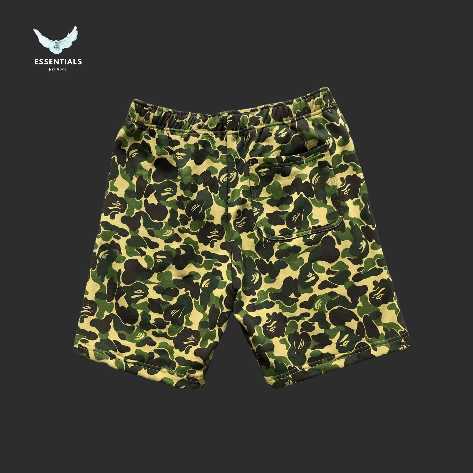 BAPE Bathing Ape 1st Camo Sweat Shorts