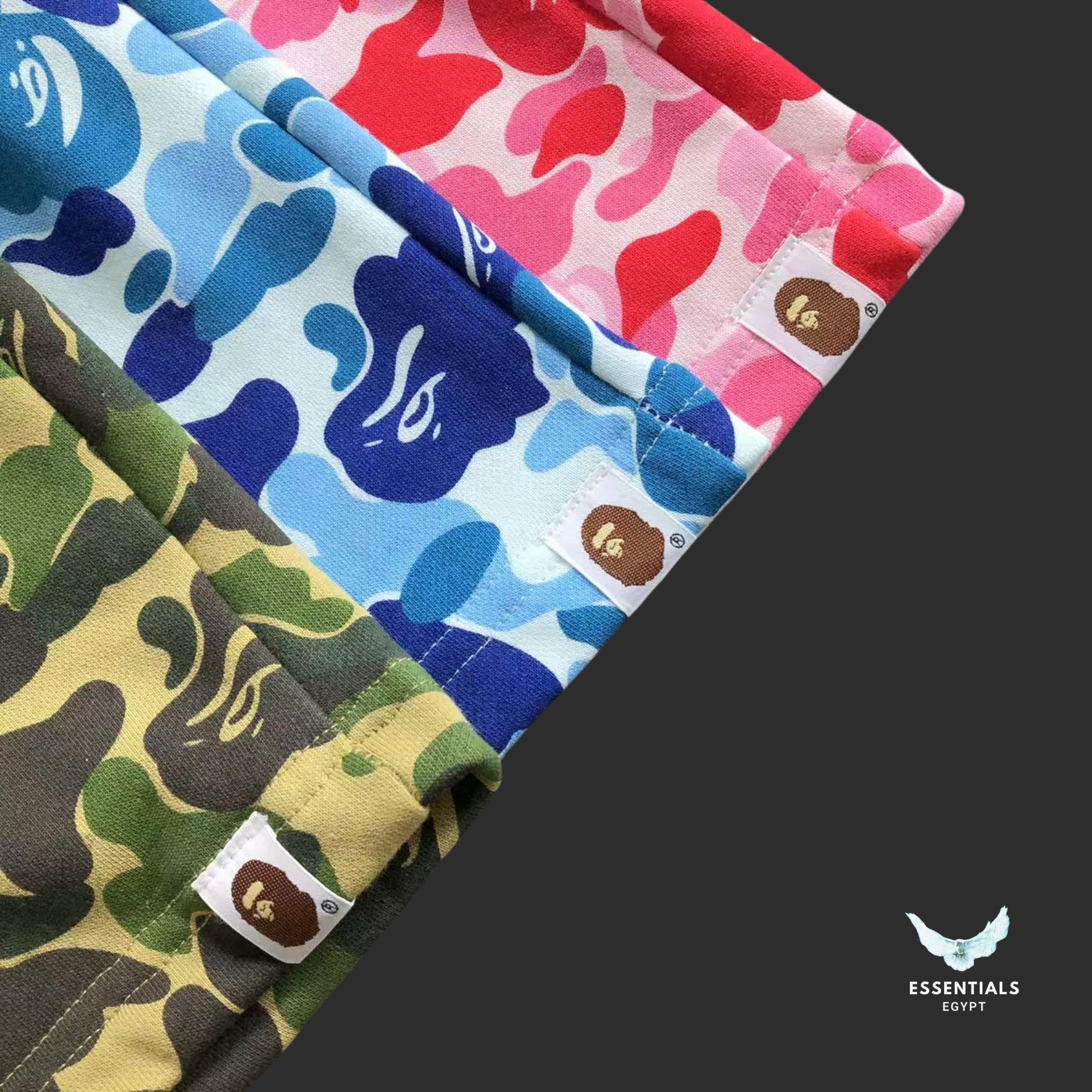 BAPE Bathing Ape 1st Camo Sweat Shorts
