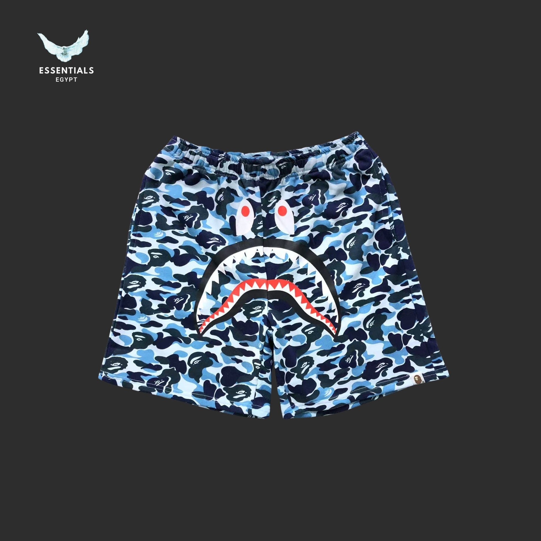 BAPE ABC Camo Shark Sweatshorts
