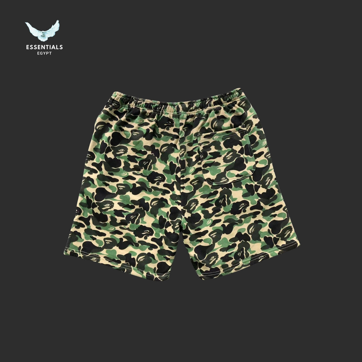 BAPE ABC Camo Shark Sweatshorts