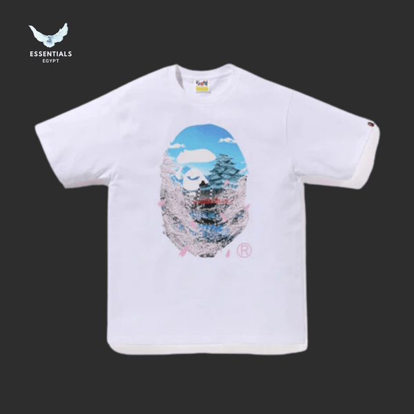 BAPE Sakura Photo Ape Head Tee Egypt | Essentials EG