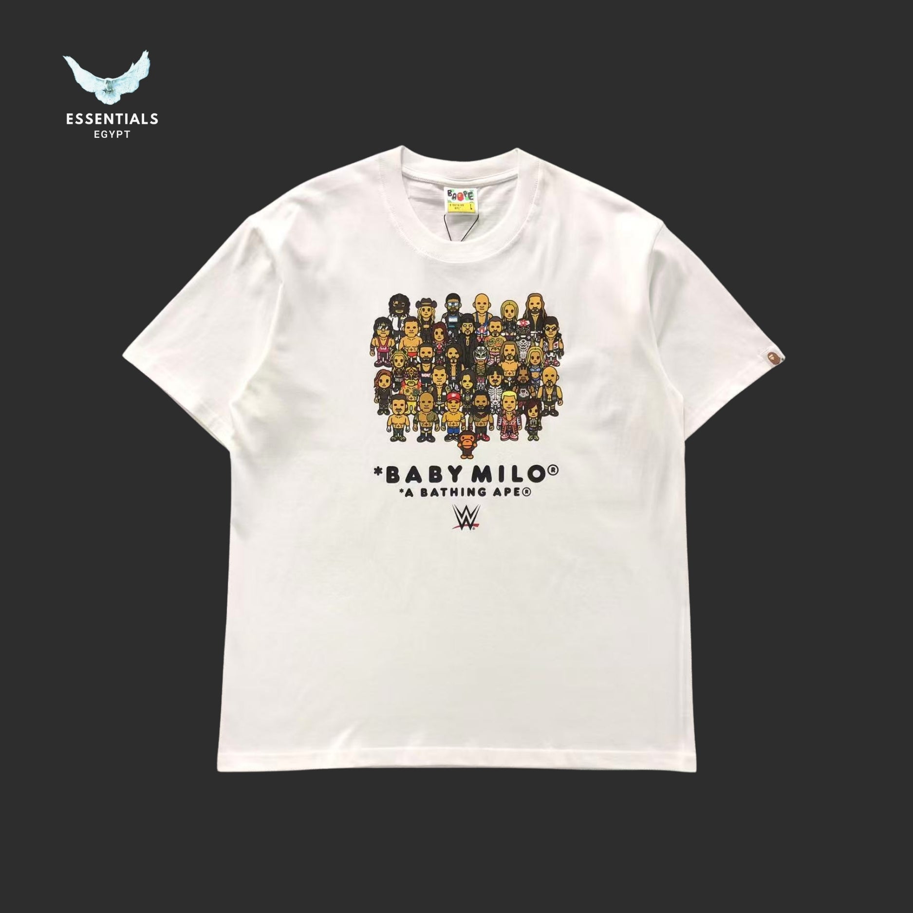 BAPE x WWE Wrestlers Baby Milo Relaxed Fit Tee