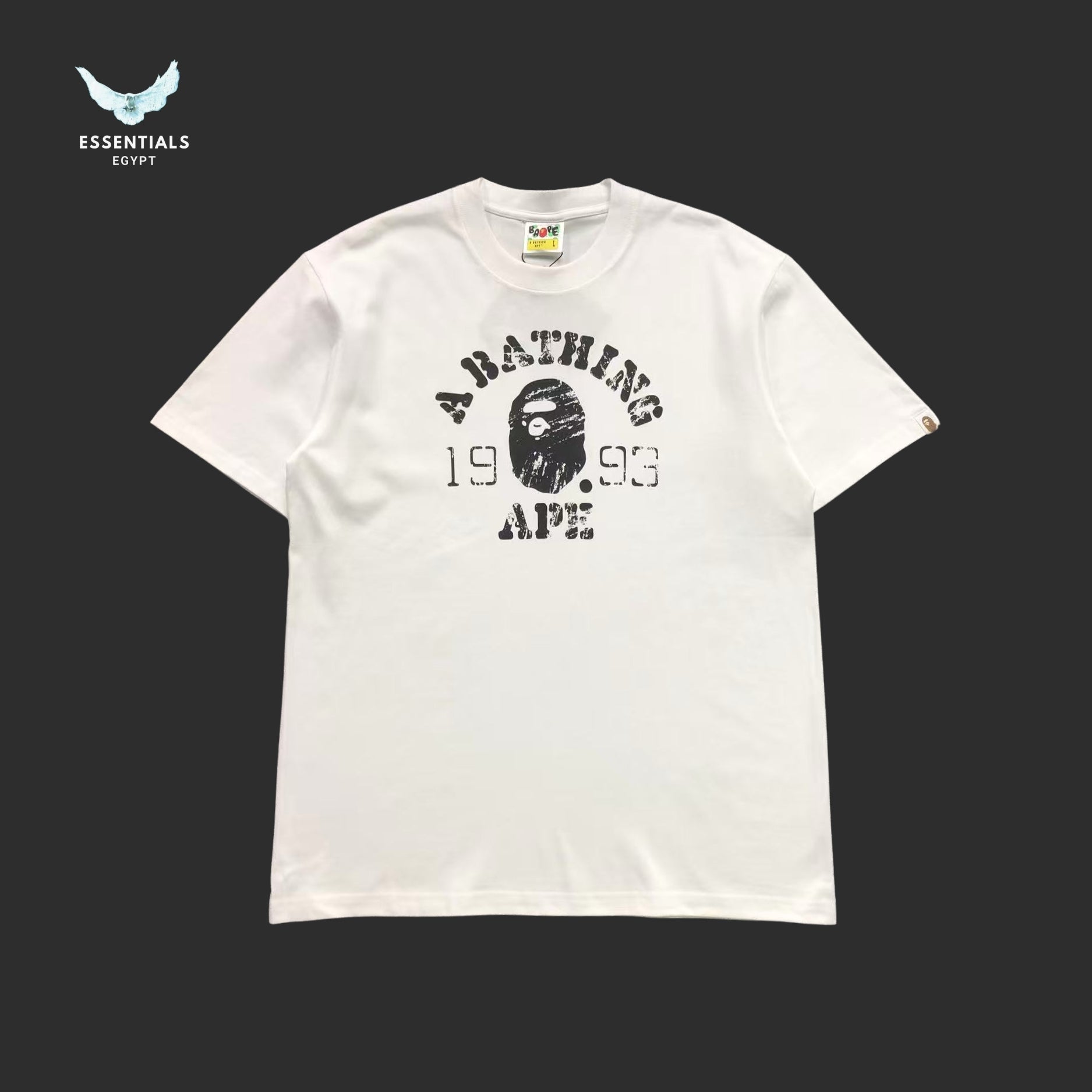 BAPE Screen Print College Relaxed Fit Tee