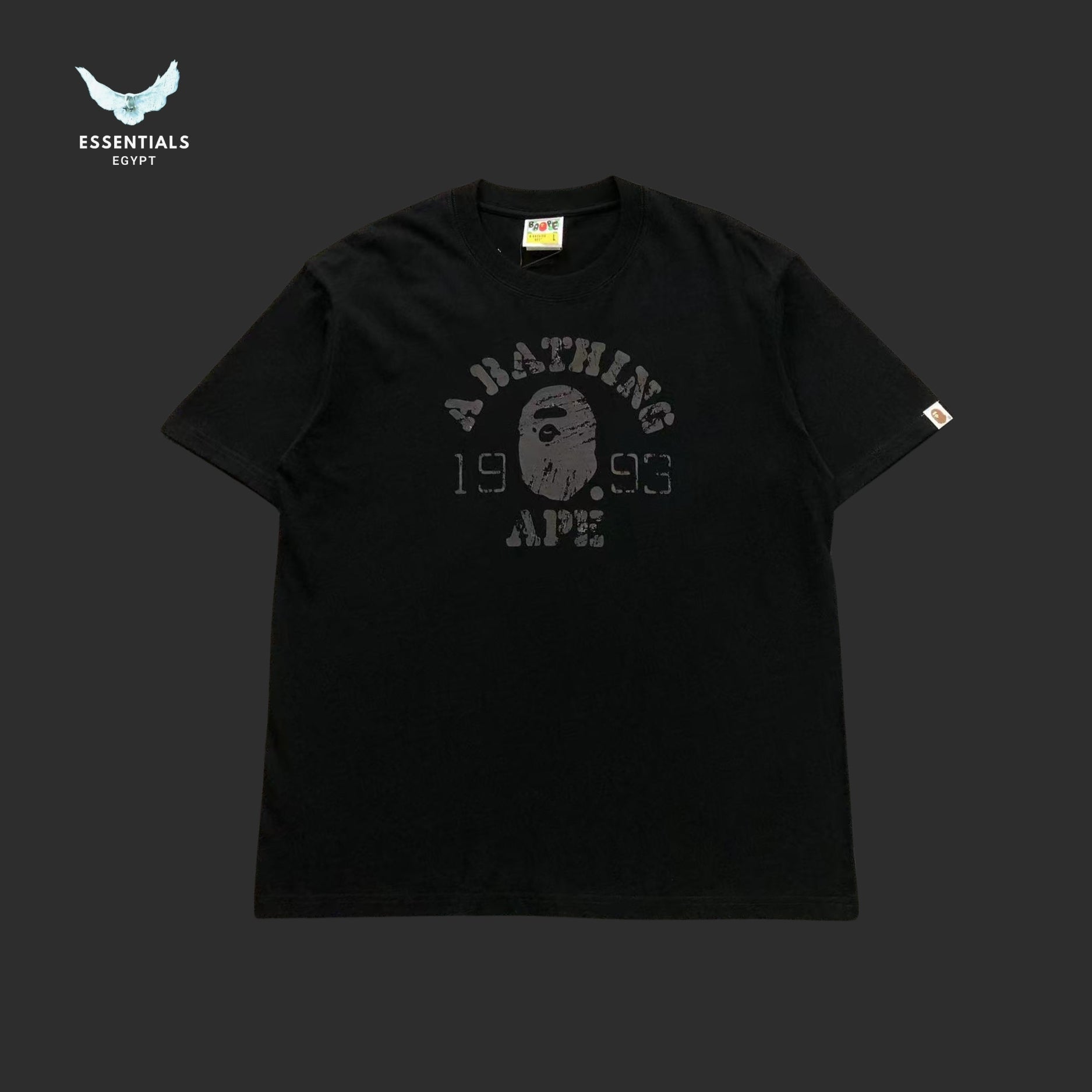 BAPE Screen Print College Relaxed Fit Tee