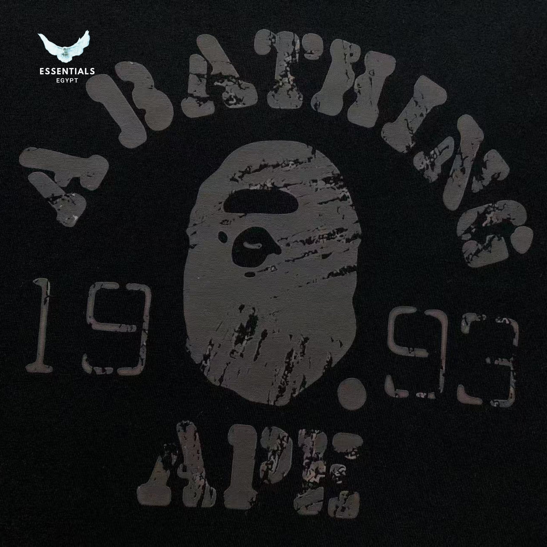 BAPE Screen Print College Relaxed Fit Tee