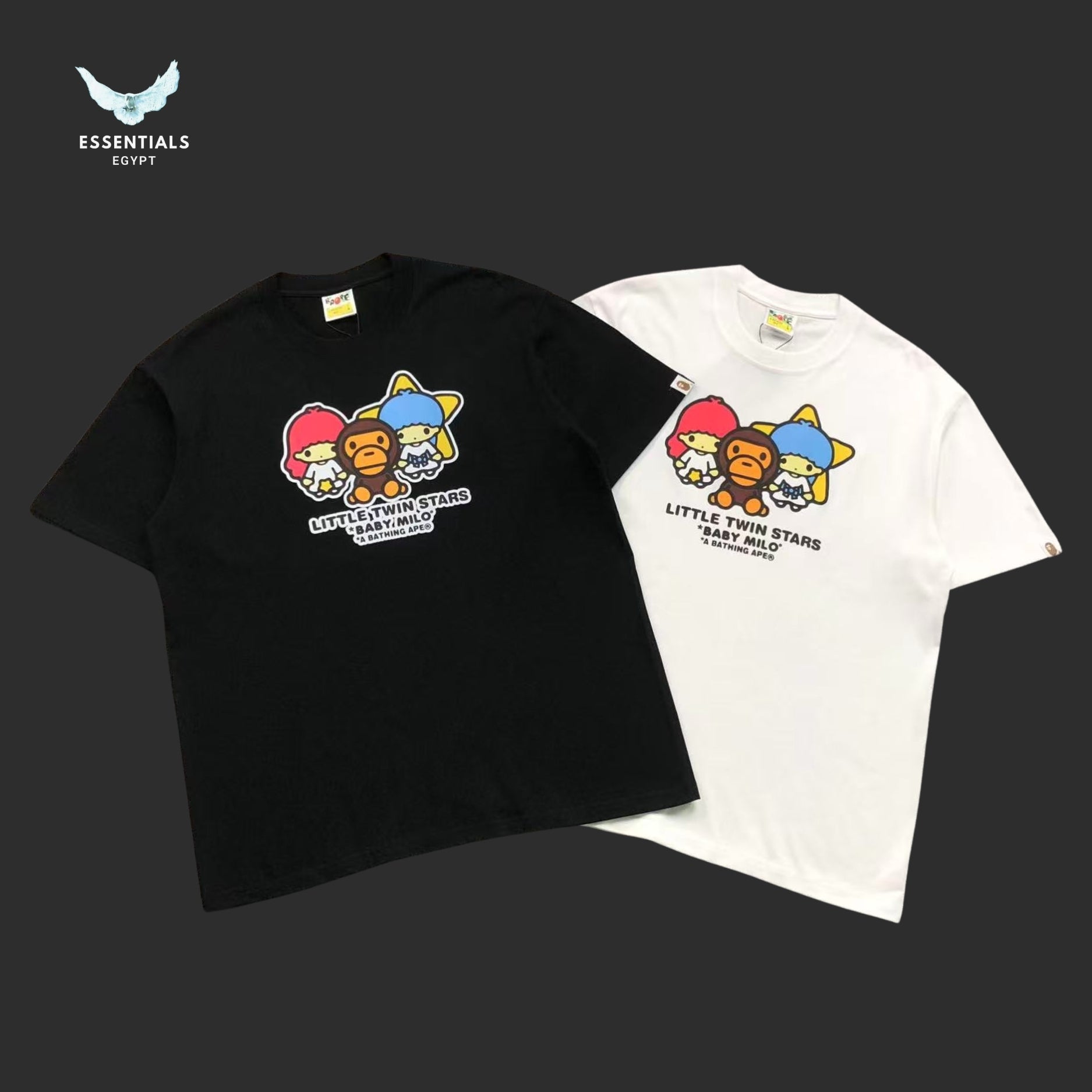 BAPE Baby Milo x Little Twin Stars Tee