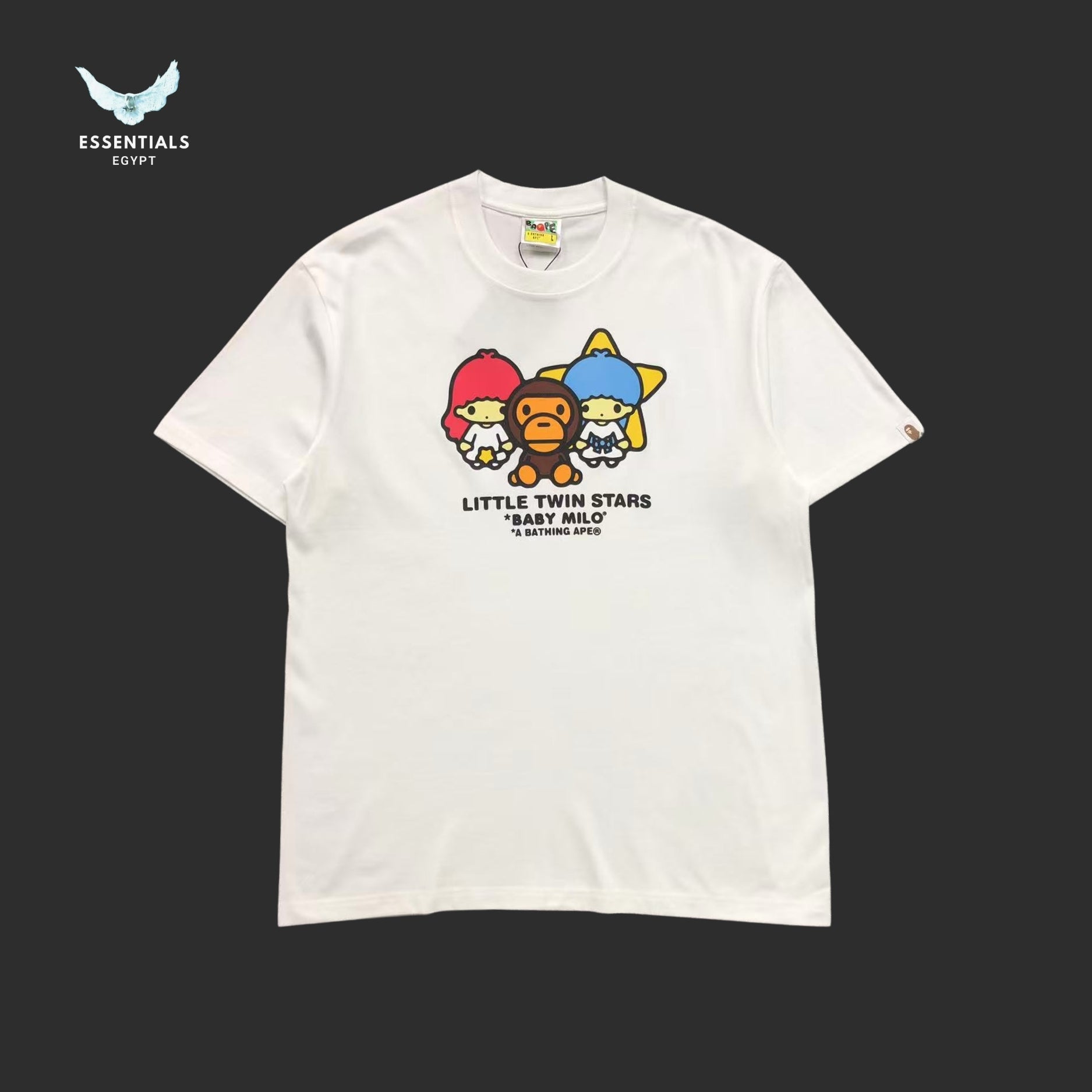 BAPE Baby Milo x Little Twin Stars Tee