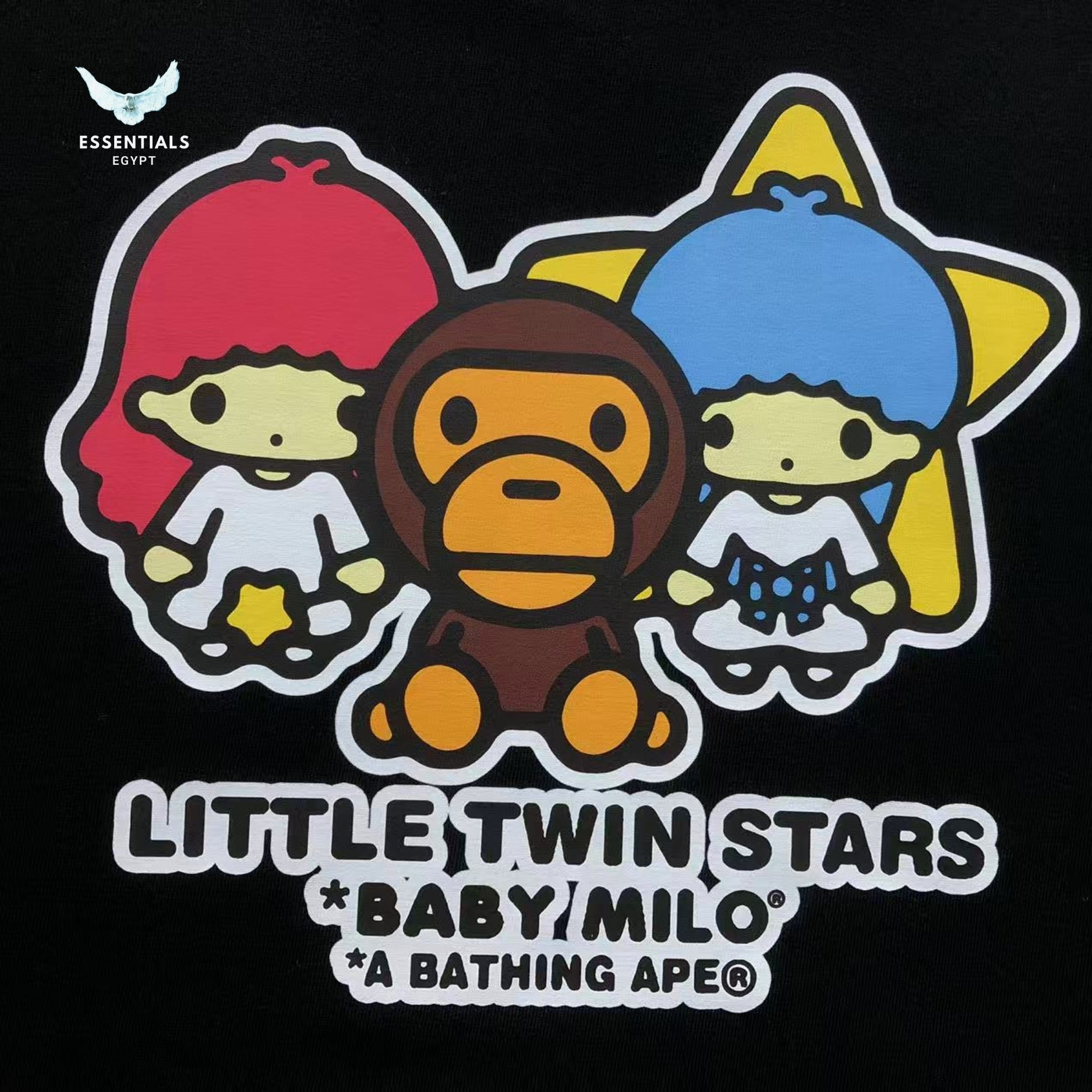BAPE Baby Milo x Little Twin Stars Tee