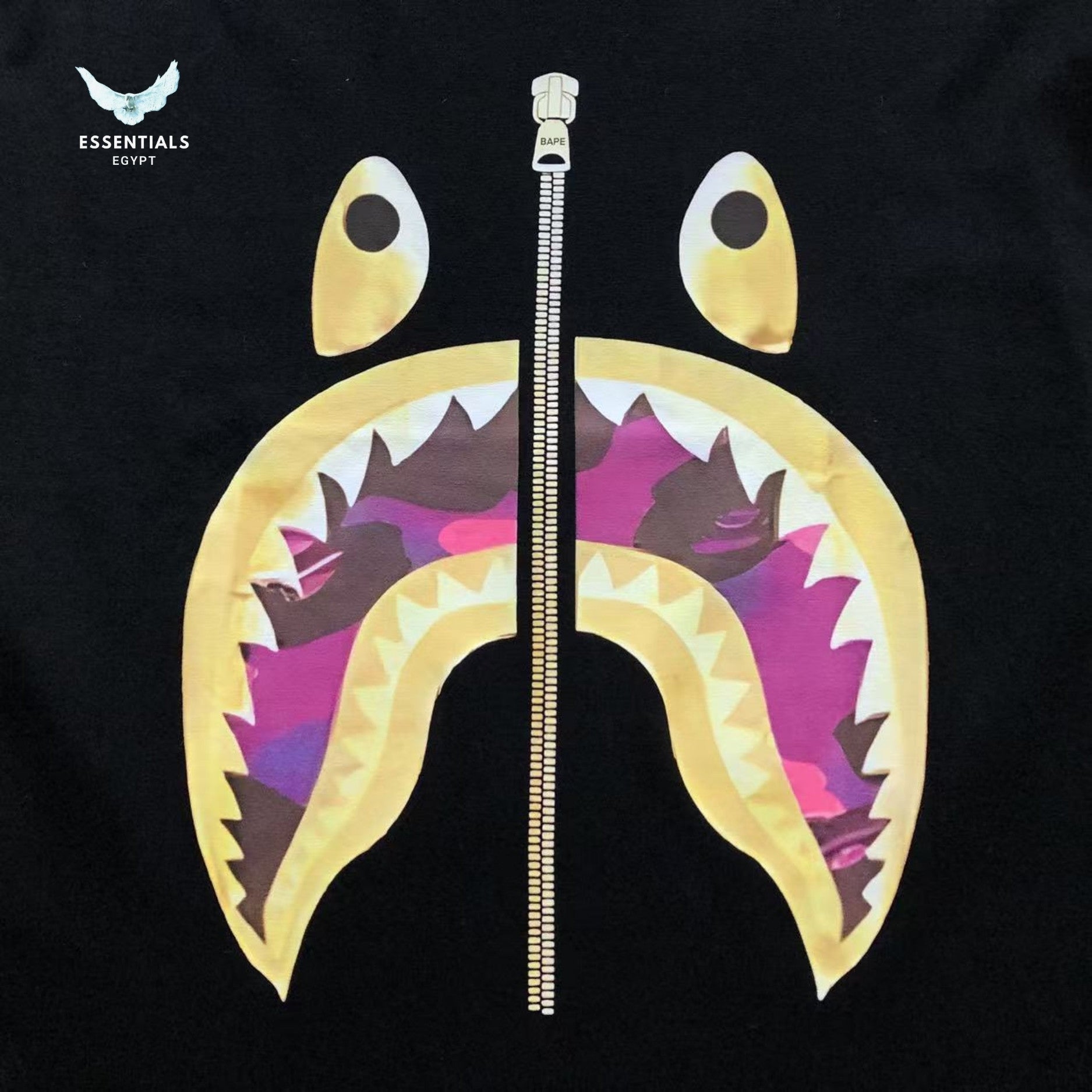 BAPE Color Camo Shark Tee