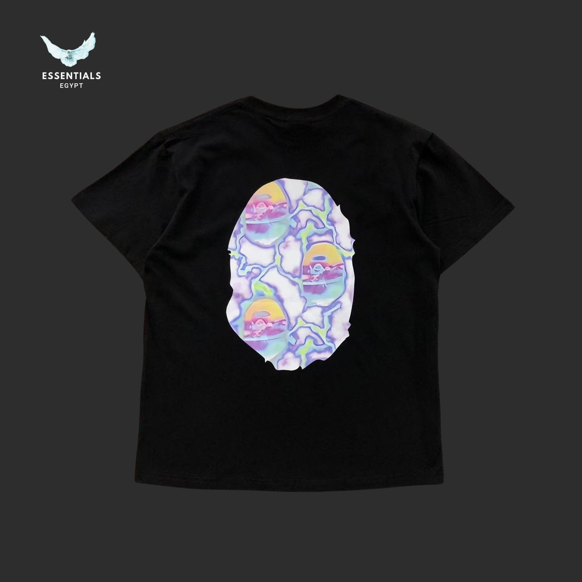 BAPE Lightning Big Ape Head Tee
