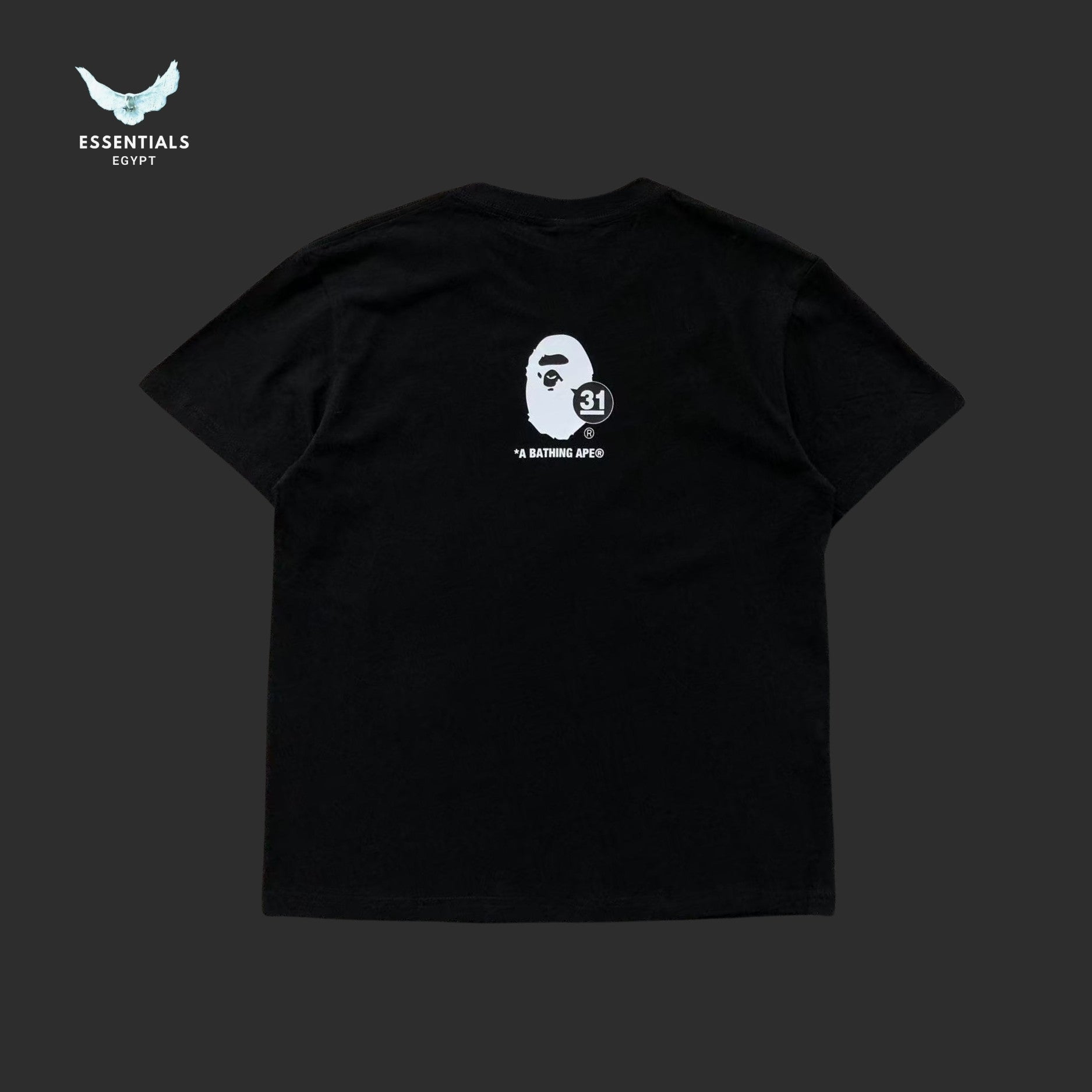BAPE 31st Anniversary Ape Head White Tee