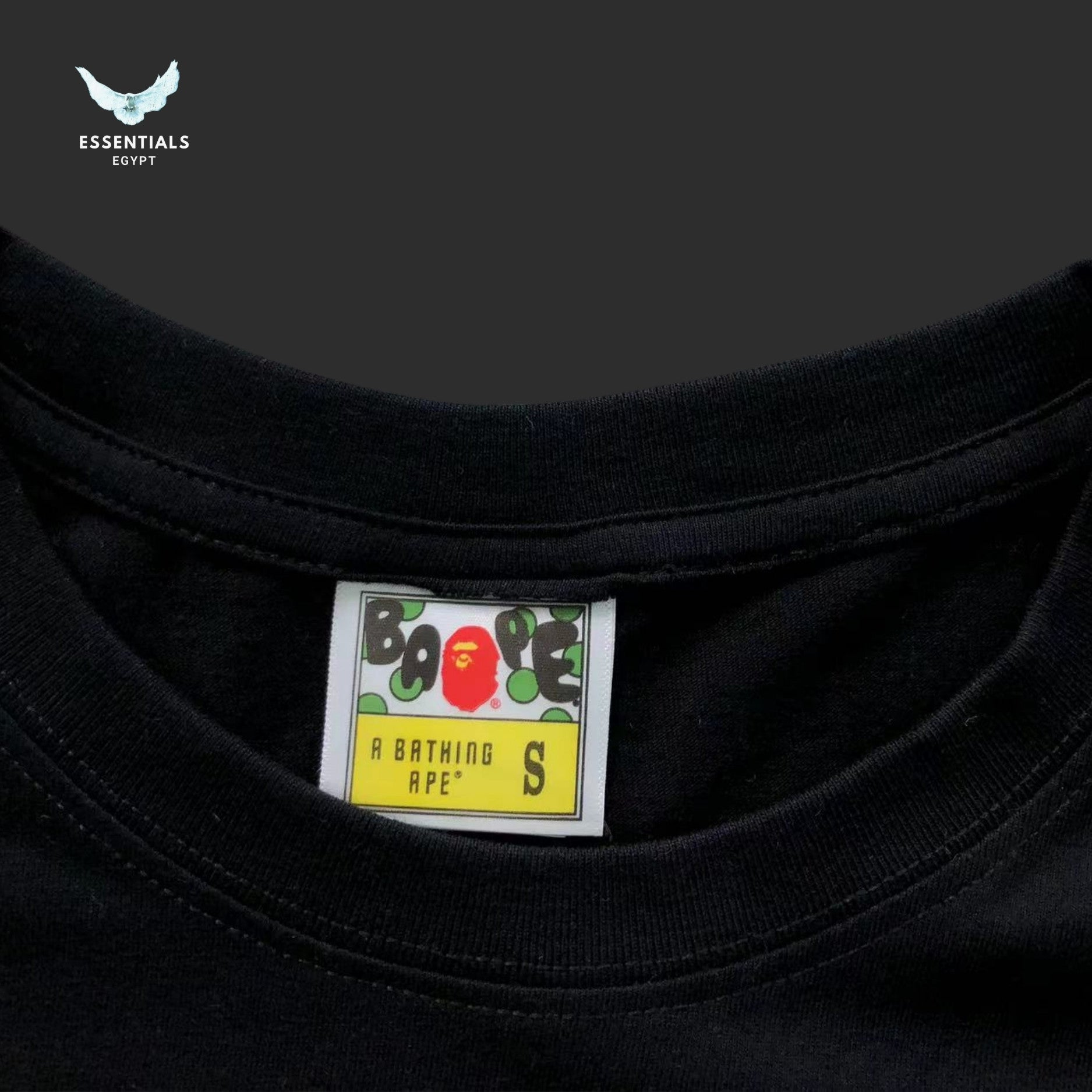 BAPE Color Camo Shark Tee Yellow