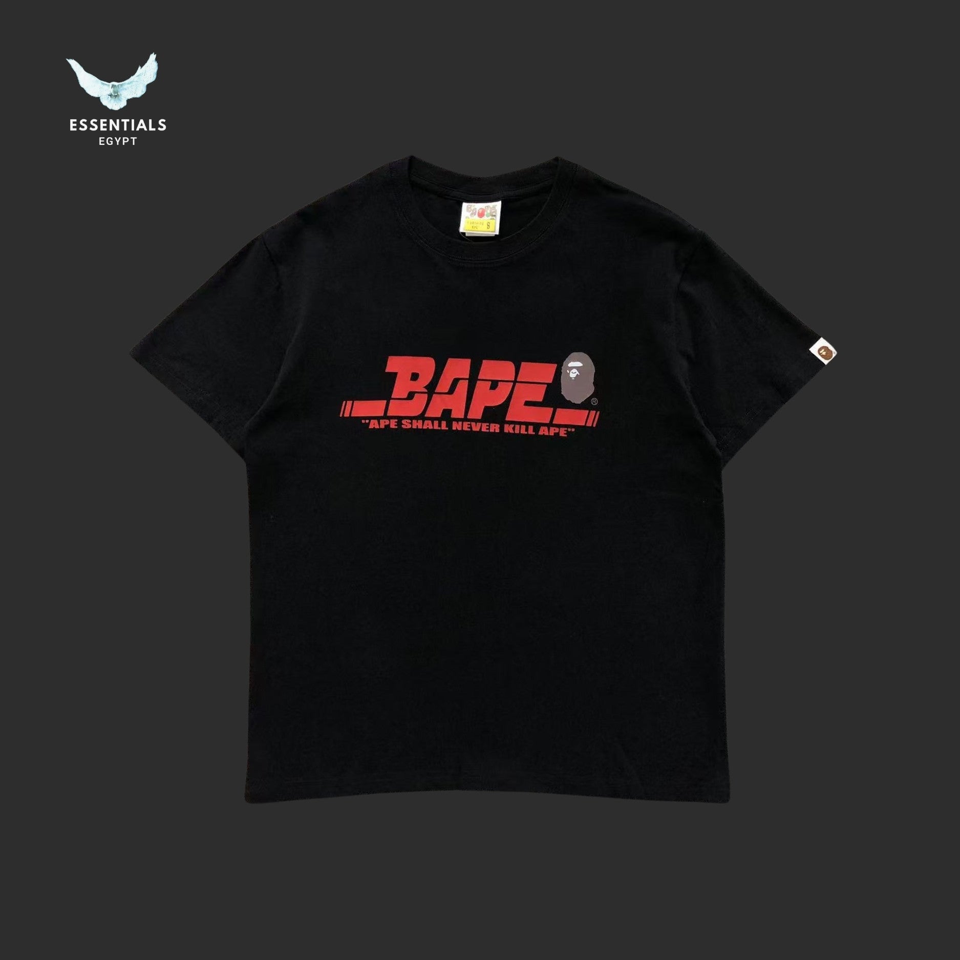 BAPE Sports Logo Tee Black