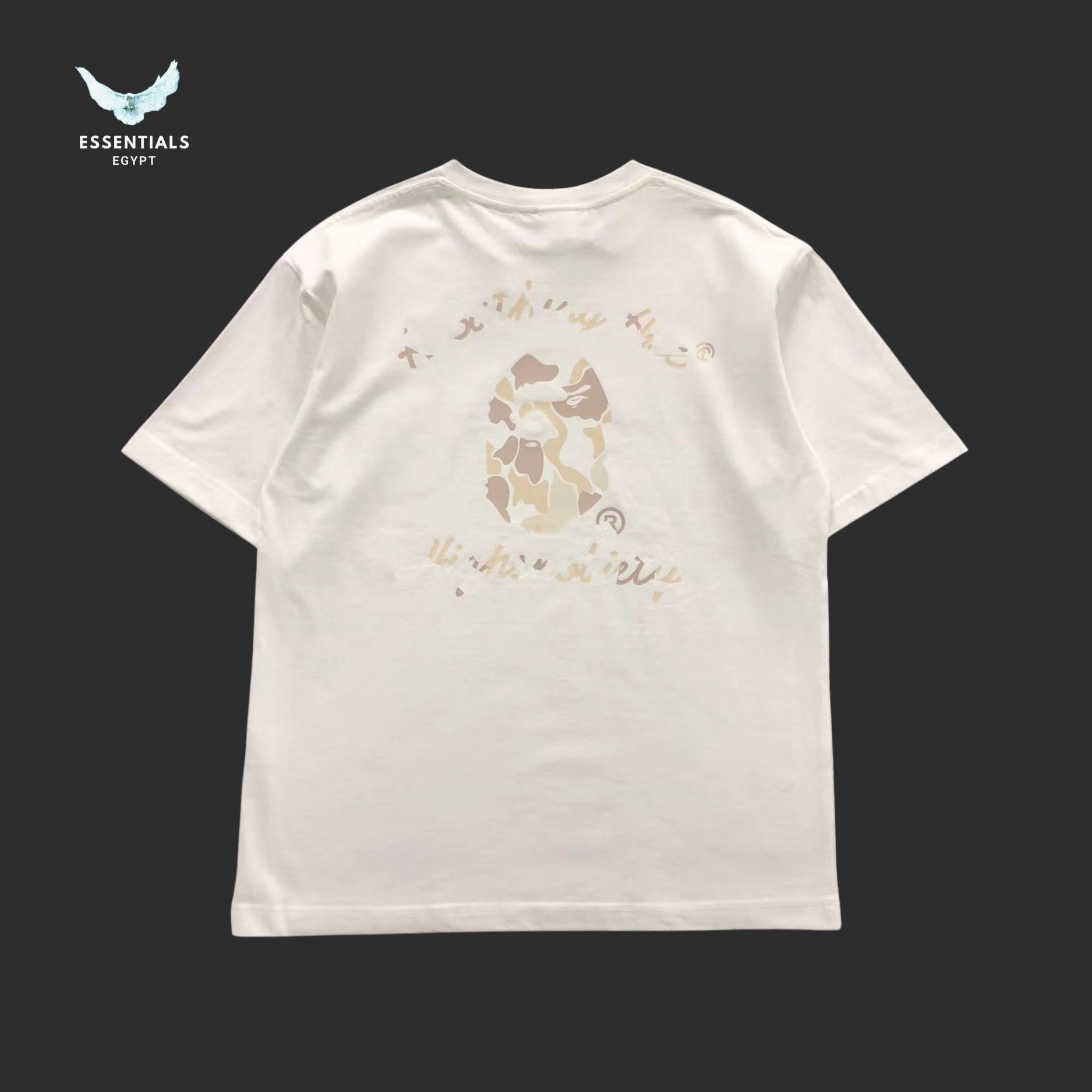 BAPE x Highsnobiety Multi Logo Relaxed Fit Tee