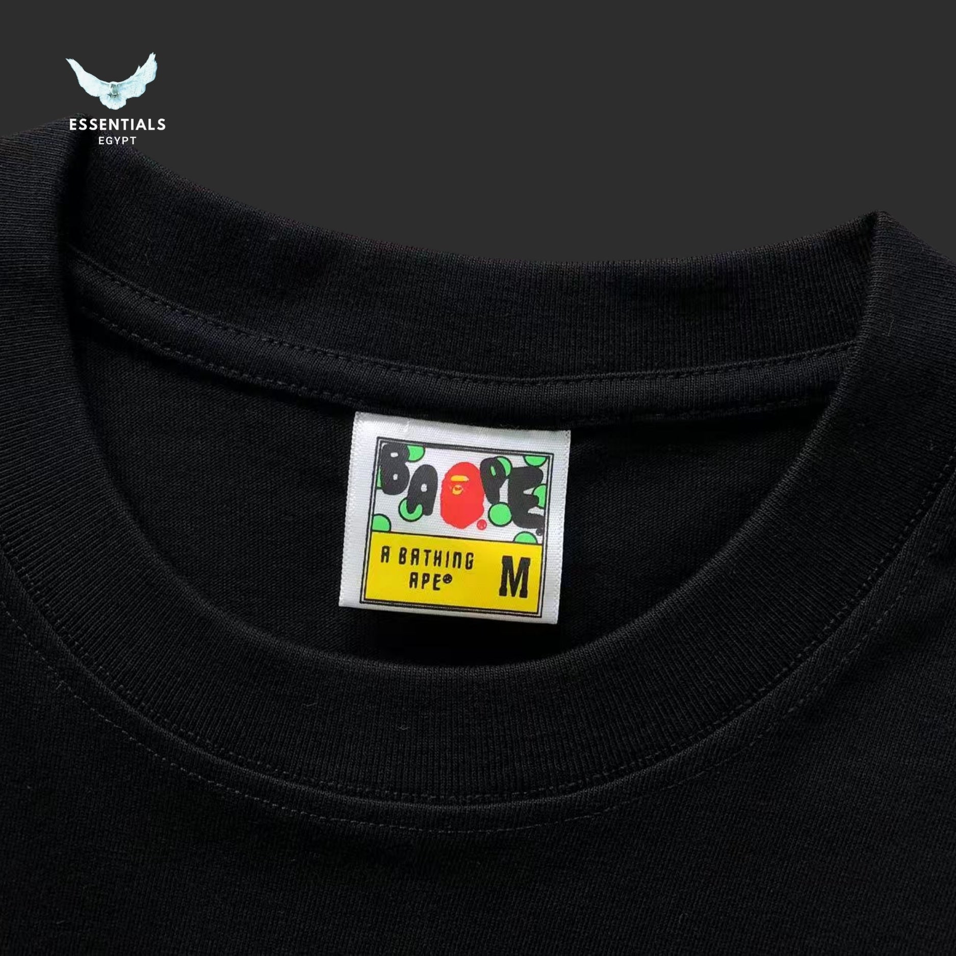 BAPE Camo Milo on Ape Head Tee