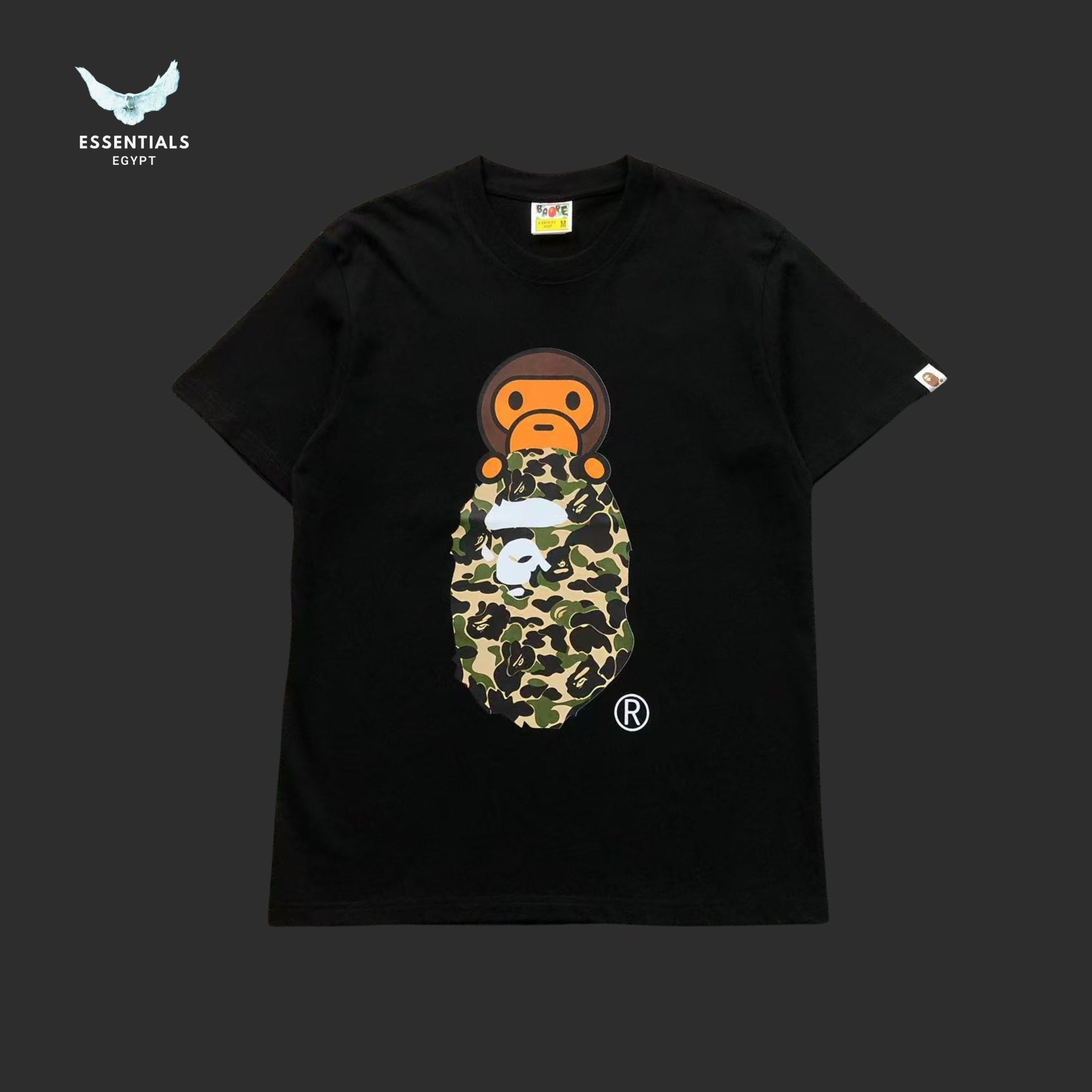 BAPE 1st Camo Milo on Ape Head Tee