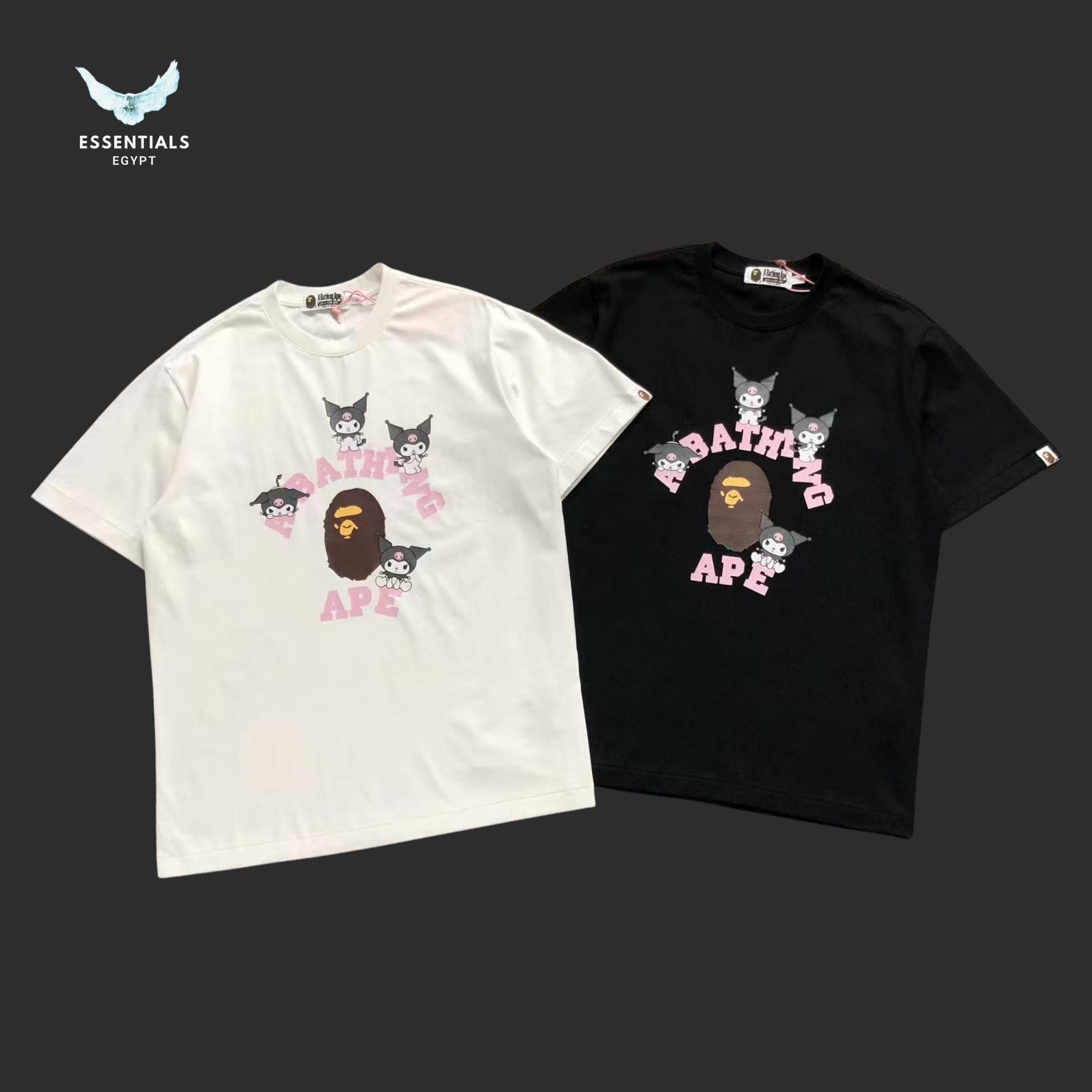 BAPE x Kuromi College Tee Ladies Egypt | Essentials EG