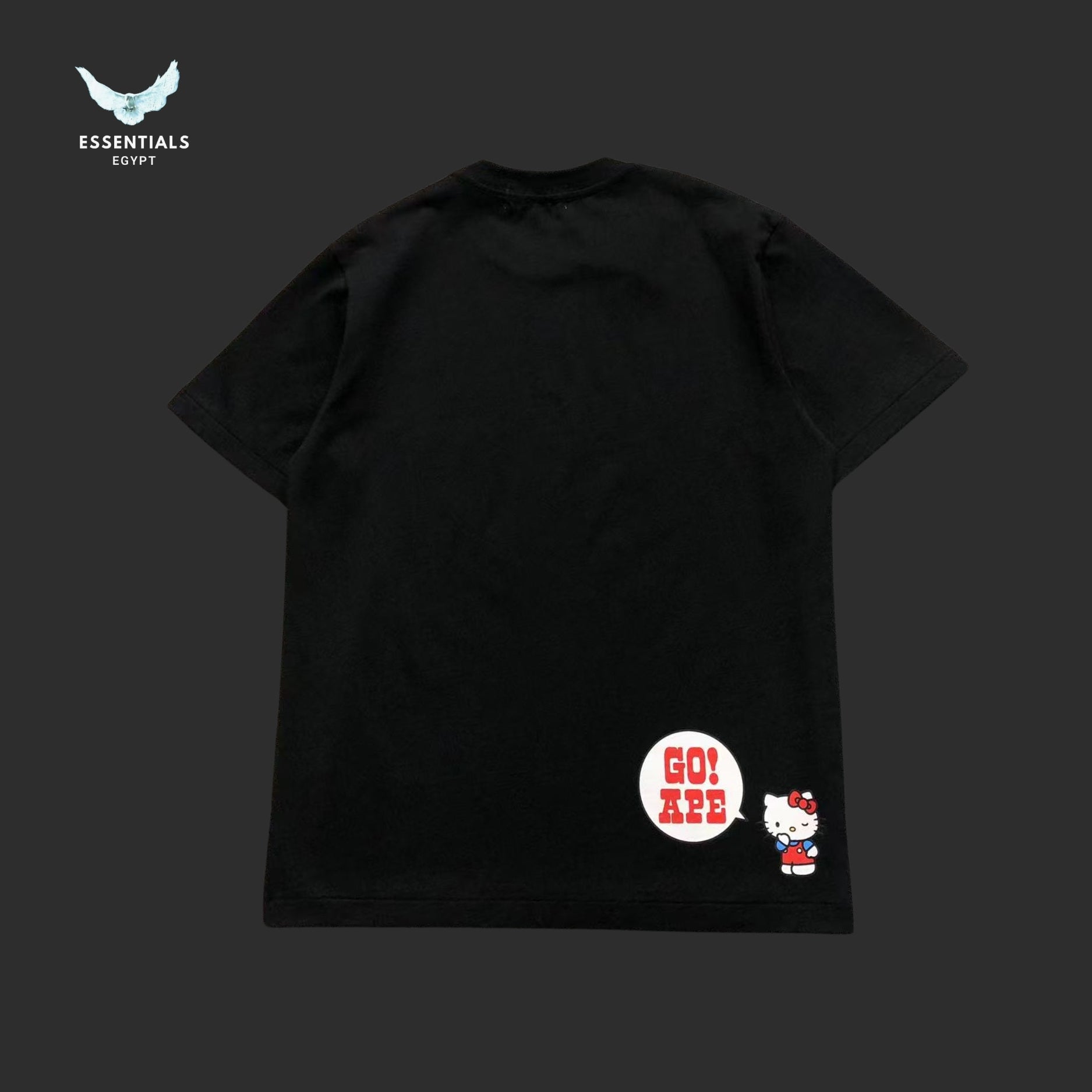 BAPE Ape x Hello Kitty College Tee