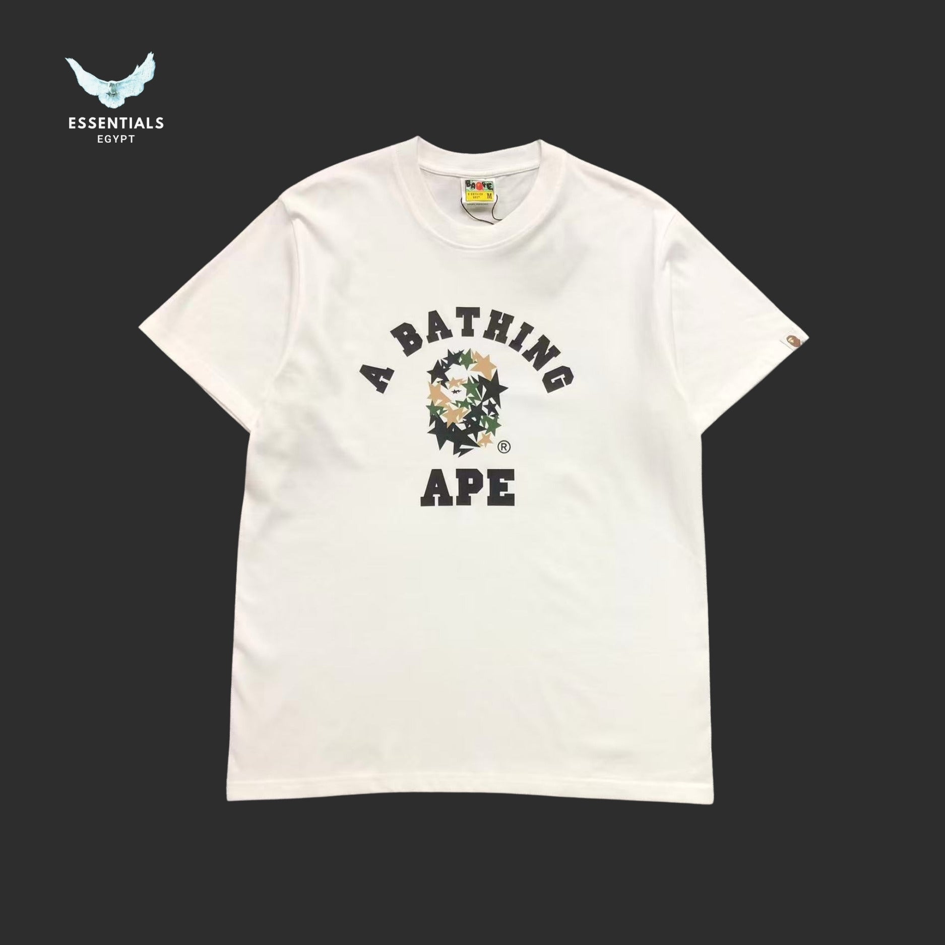 BAPE Bathing Ape STA College Relaxed Fit Tee