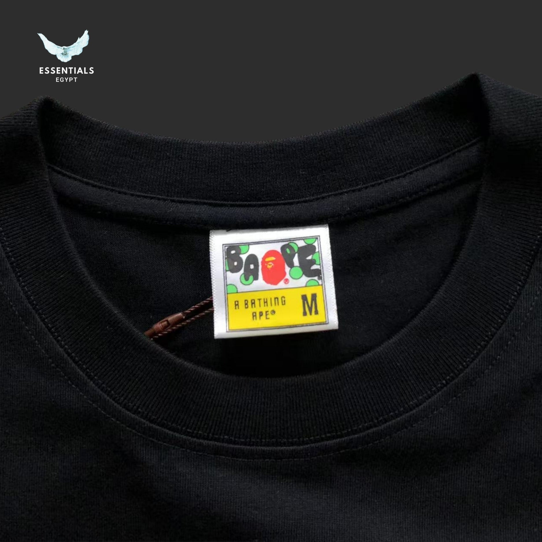 BAPE Marble Camo Ape Head Tee