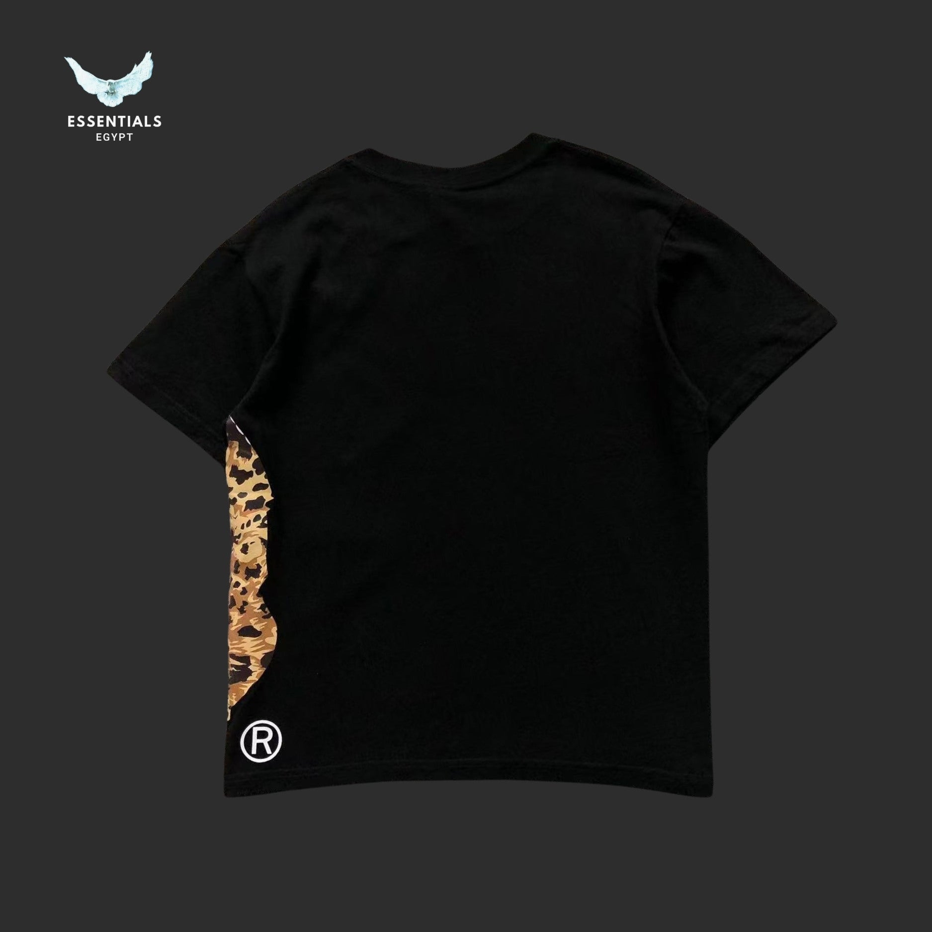 BAPE Wild Leopard Pattern Side Big Ape Head Tee