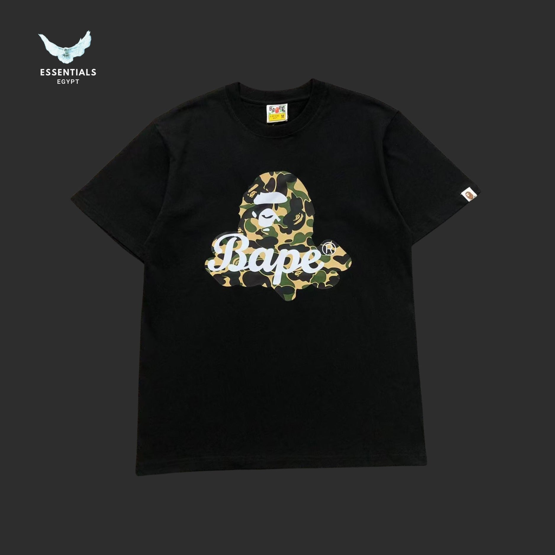BAPE Bathing Ape 1st Camo Script Ape Head Tee