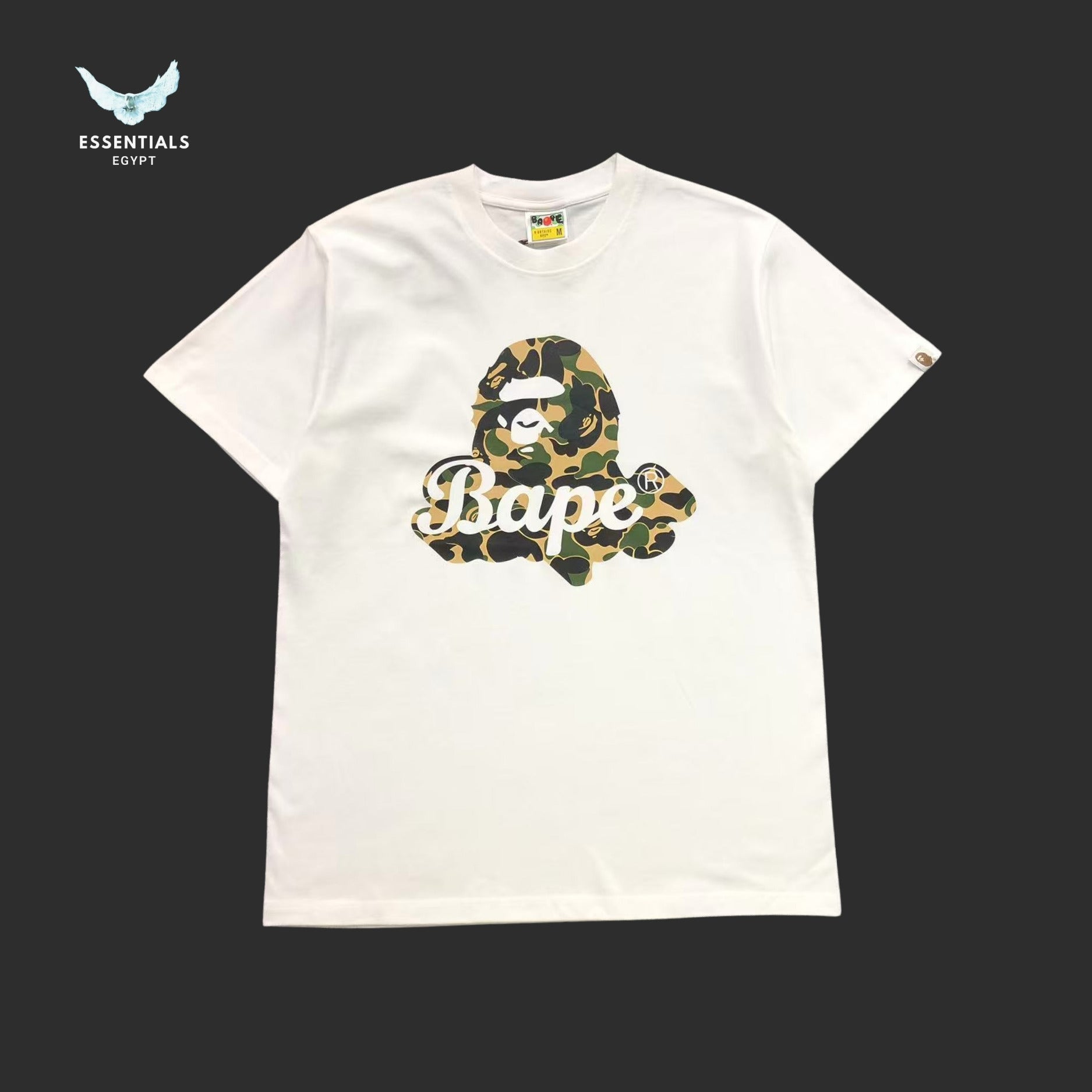 BAPE Bathing Ape 1st Camo Script Ape Head Tee