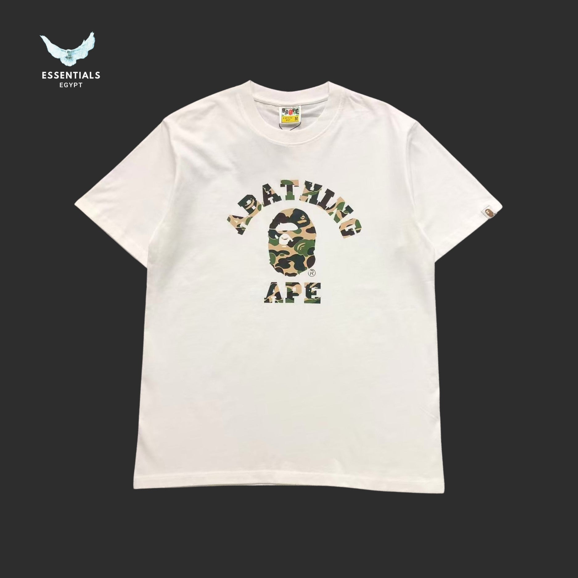 BAPE Women's ABC Camo College Tee