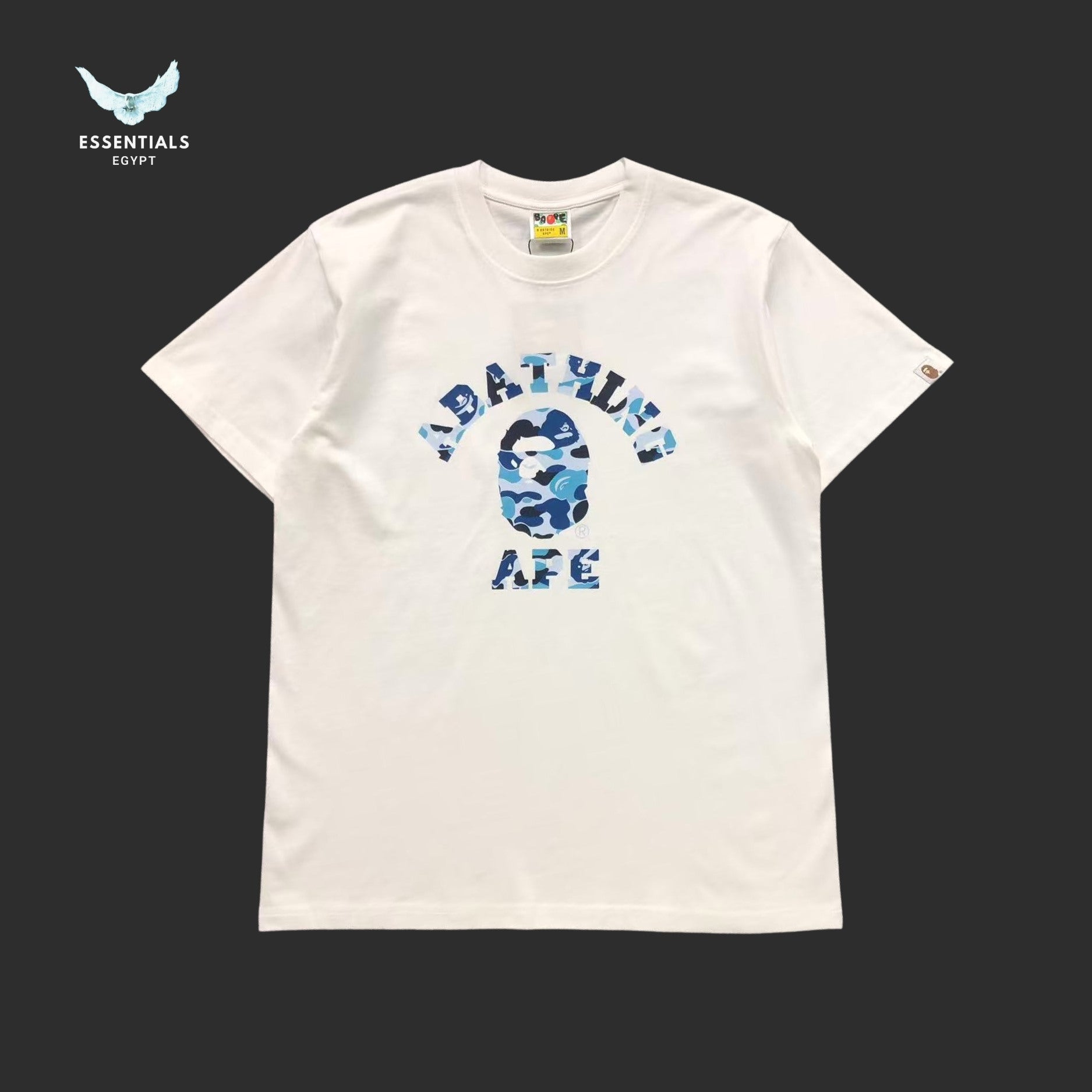 BAPE Women's ABC Camo College Tee