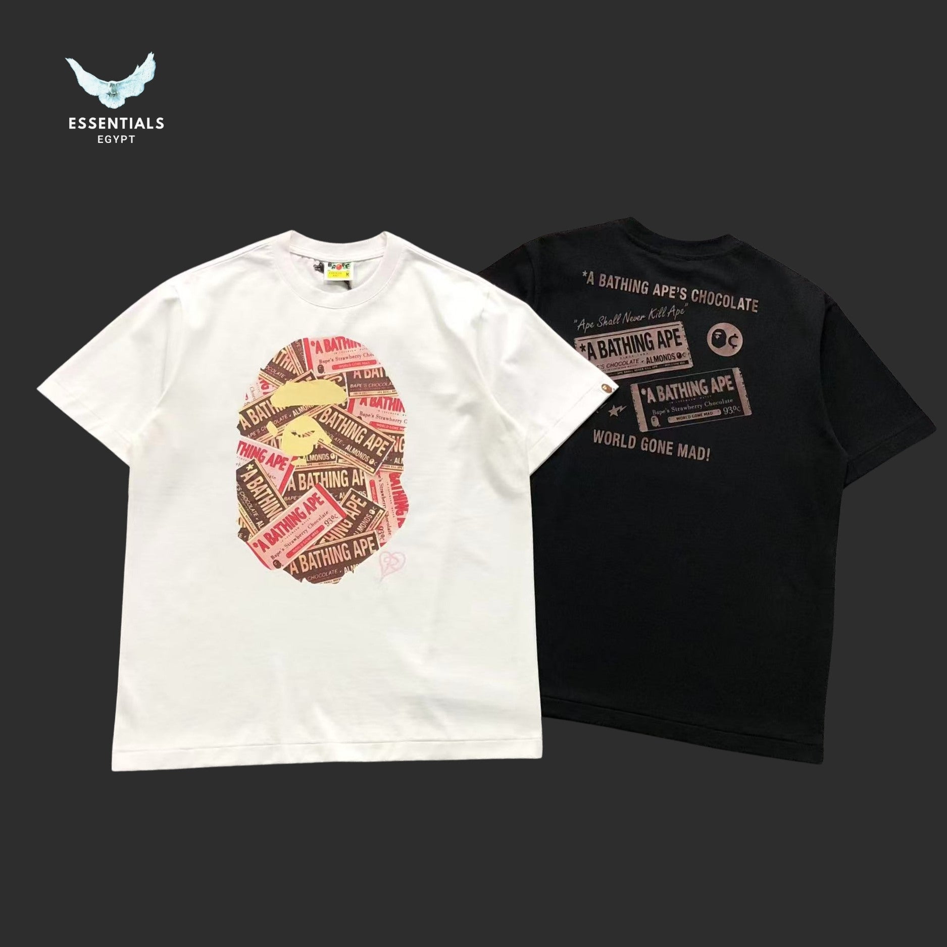 BAPE Chocolate Ape Head Tee