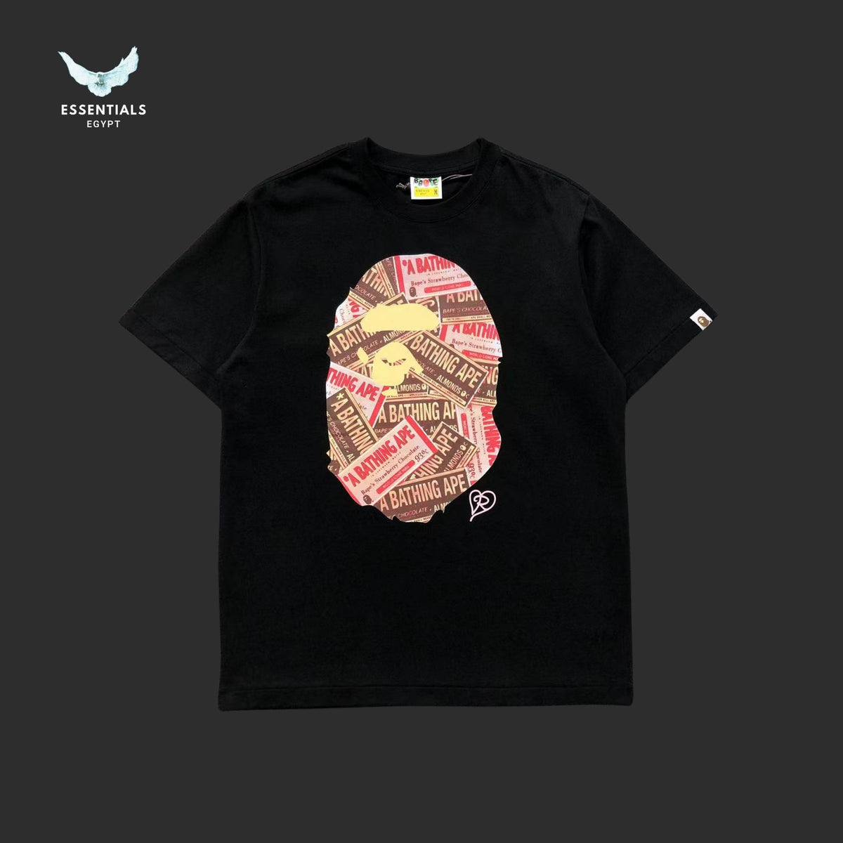 BAPE Chocolate Ape Head Tee