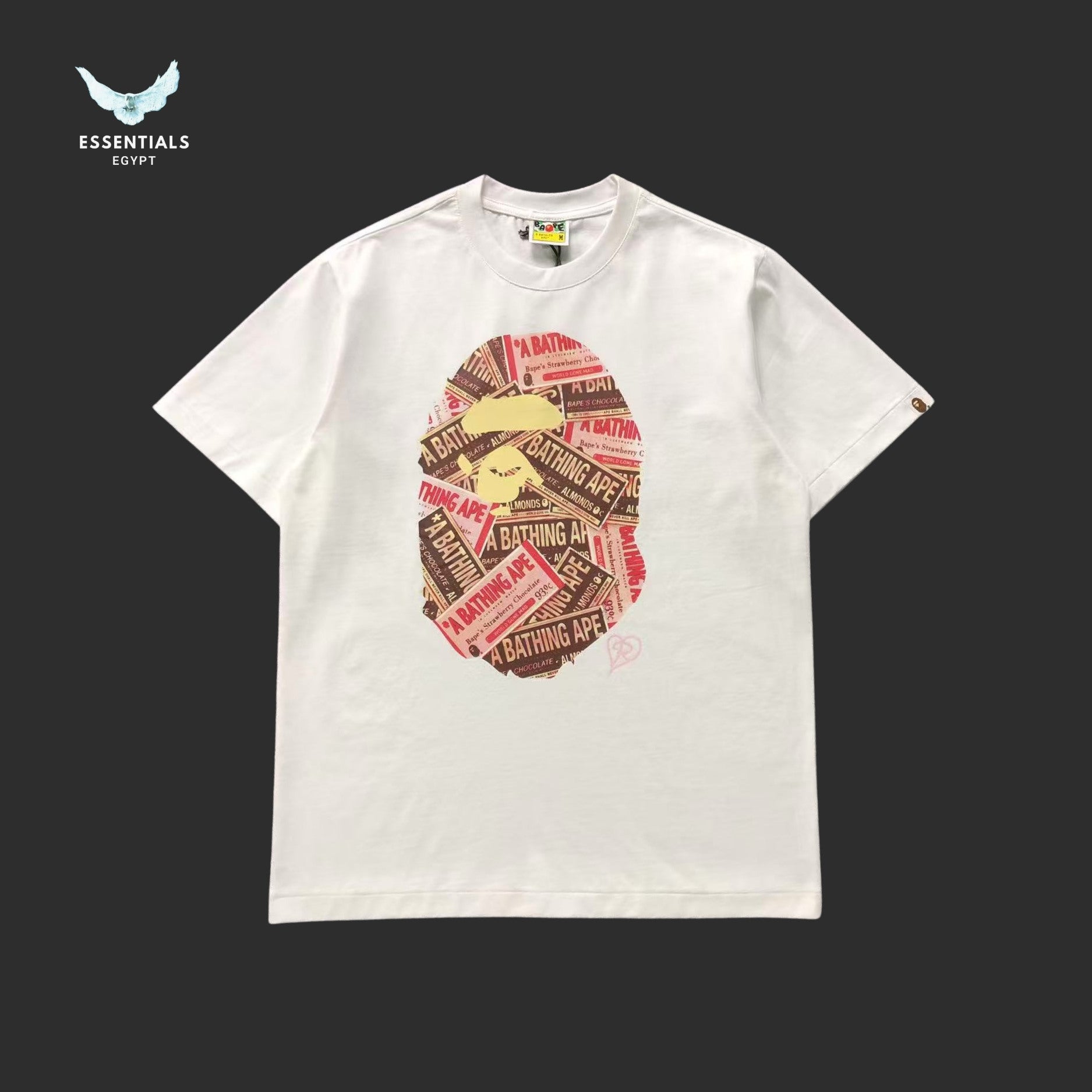 BAPE Chocolate Ape Head Tee