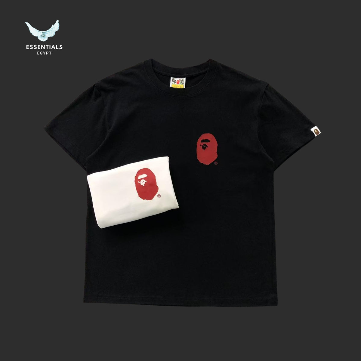 BAPE Lettered Logo Tee