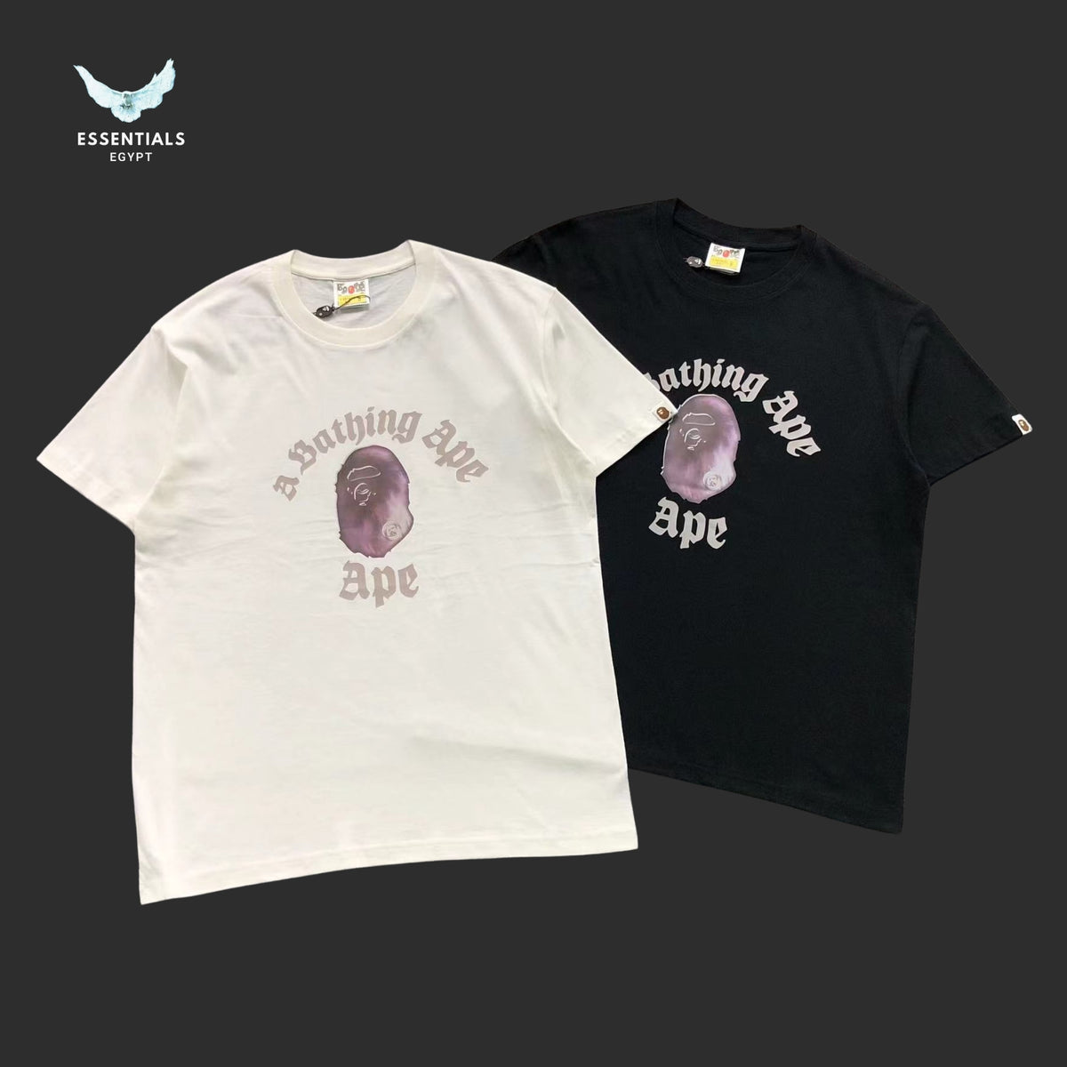 BAPE Gothic College Relaxed Fit Tee