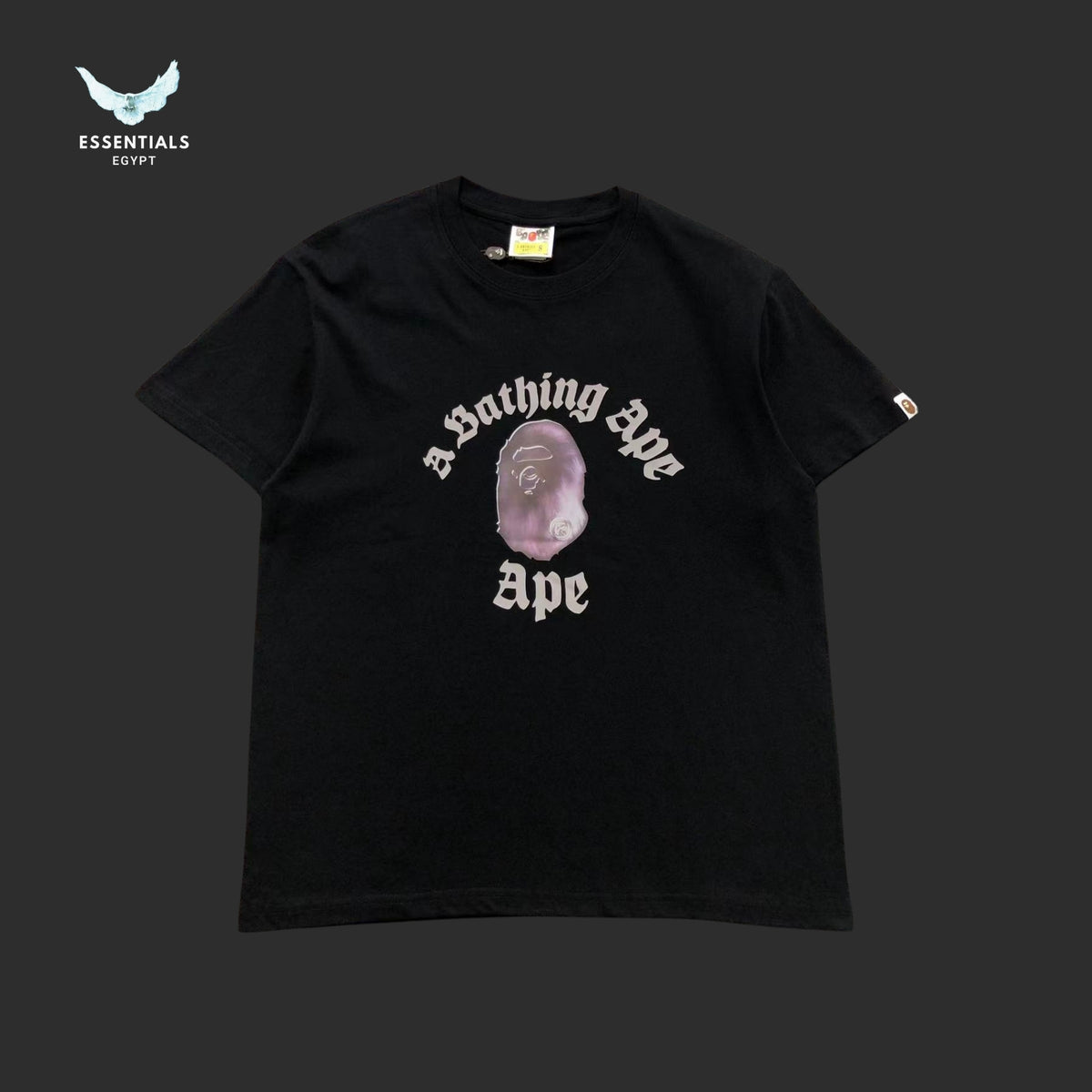 BAPE Gothic College Relaxed Fit Tee