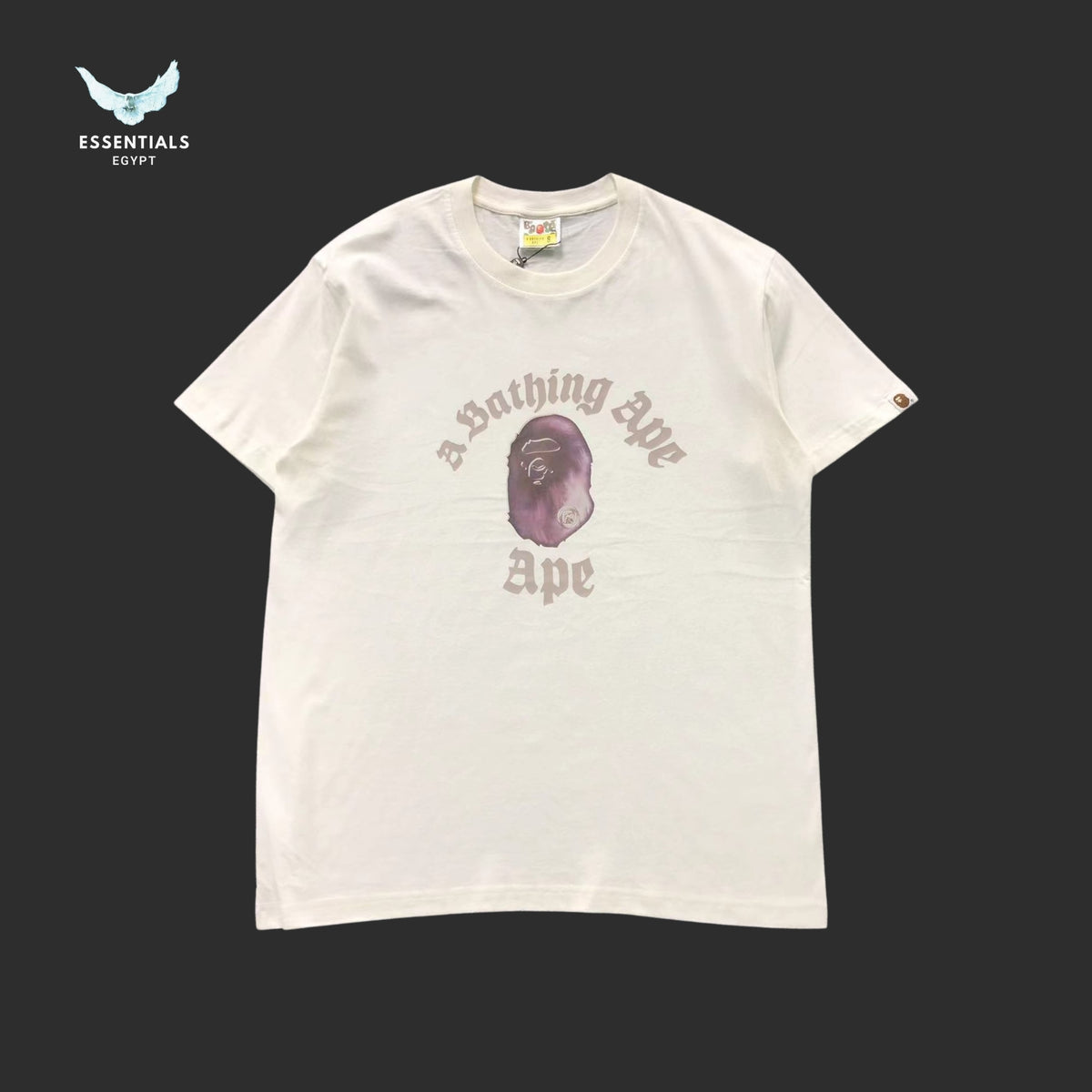 BAPE Gothic College Relaxed Fit Tee