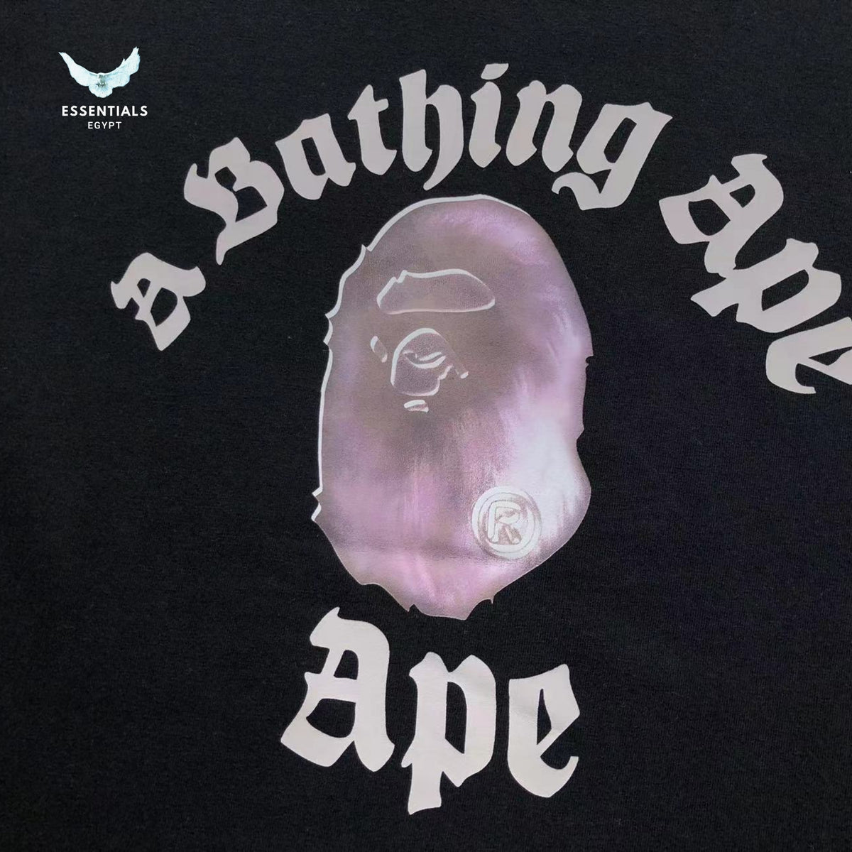 BAPE Gothic College Relaxed Fit Tee