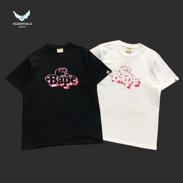 ABC Camo Pink Milo On BAPE Tee