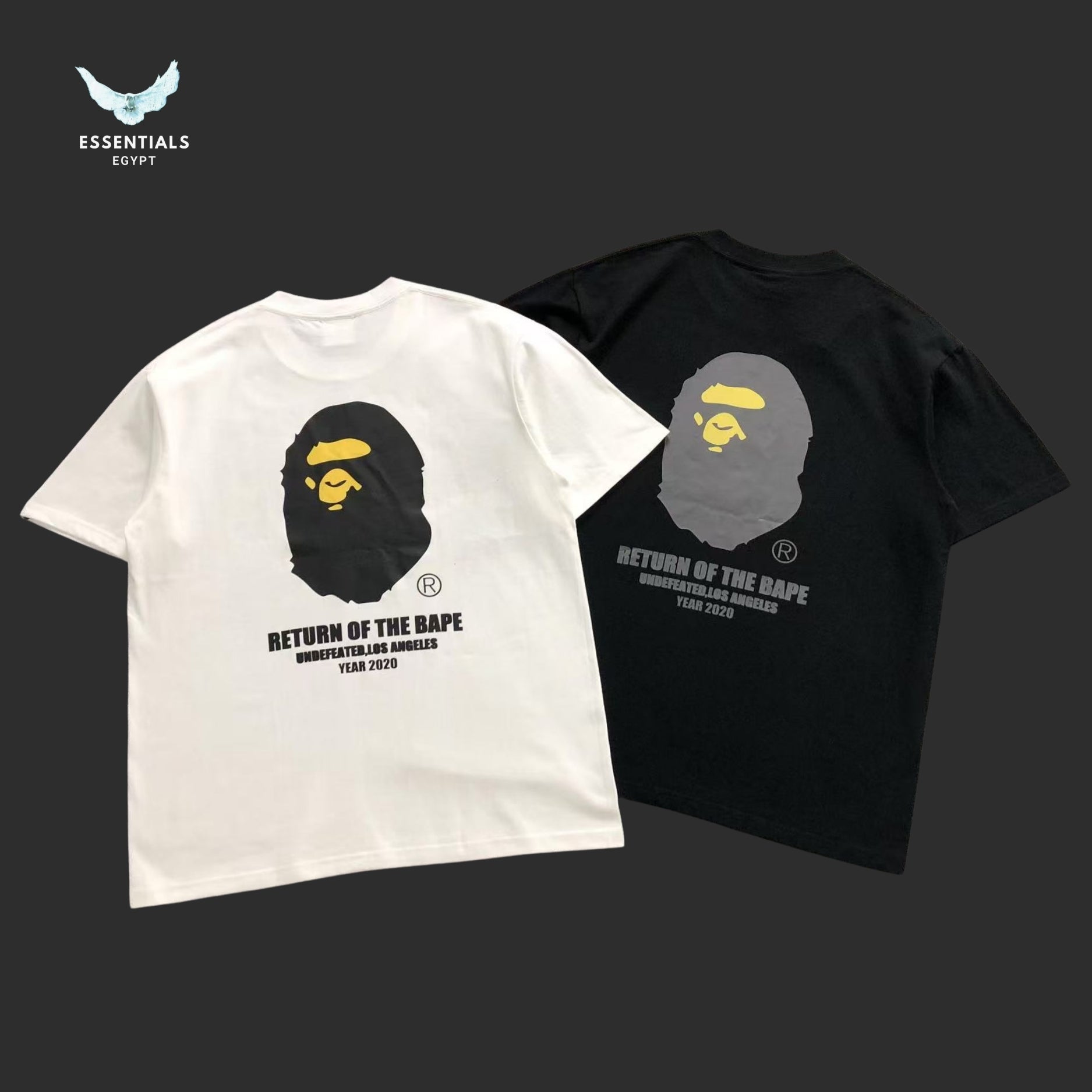 BAPE x UNDEFEATED Ape Head Tee