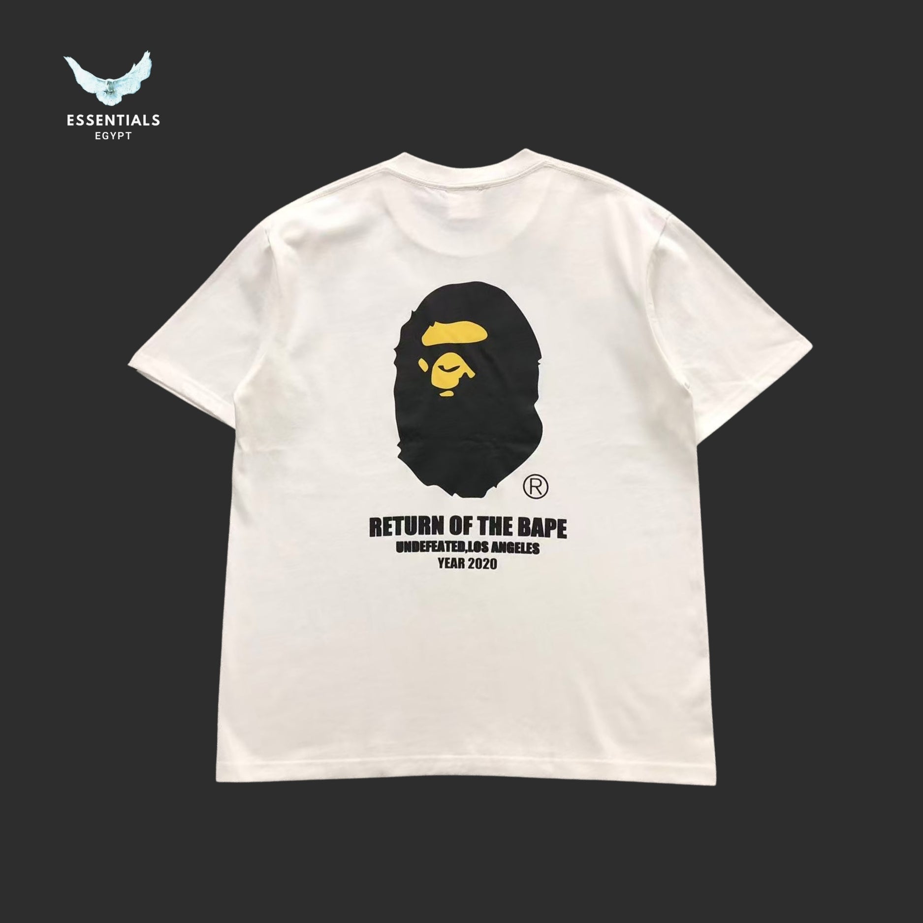 BAPE x UNDEFEATED Ape Head Tee