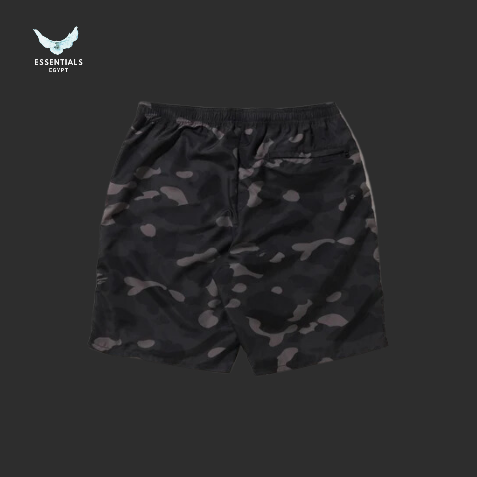 BAPE Color Camo Shark Beach Shorts 'Black'
