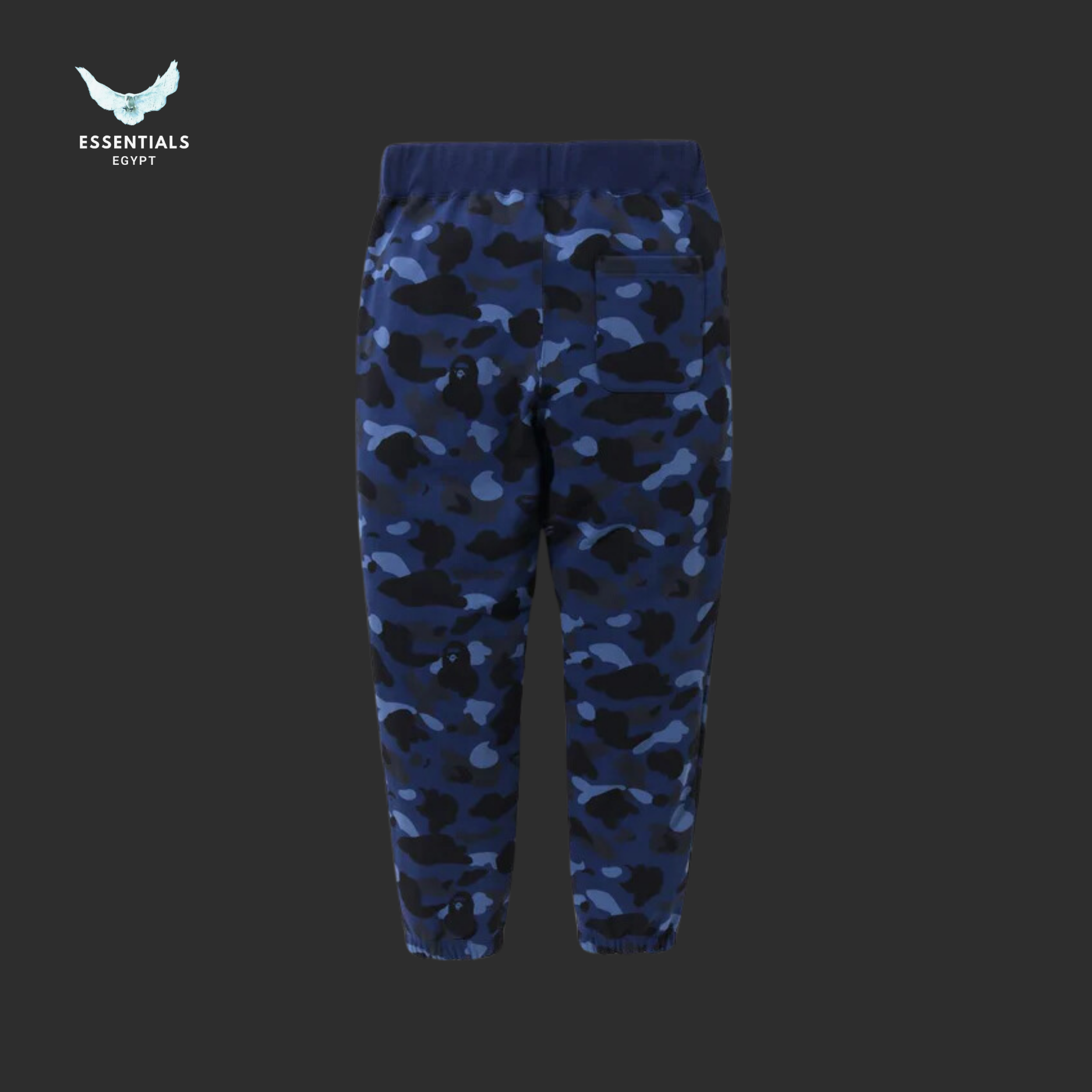 BAPE Color Camo Wide Fit Sweat Pants 'Blue'